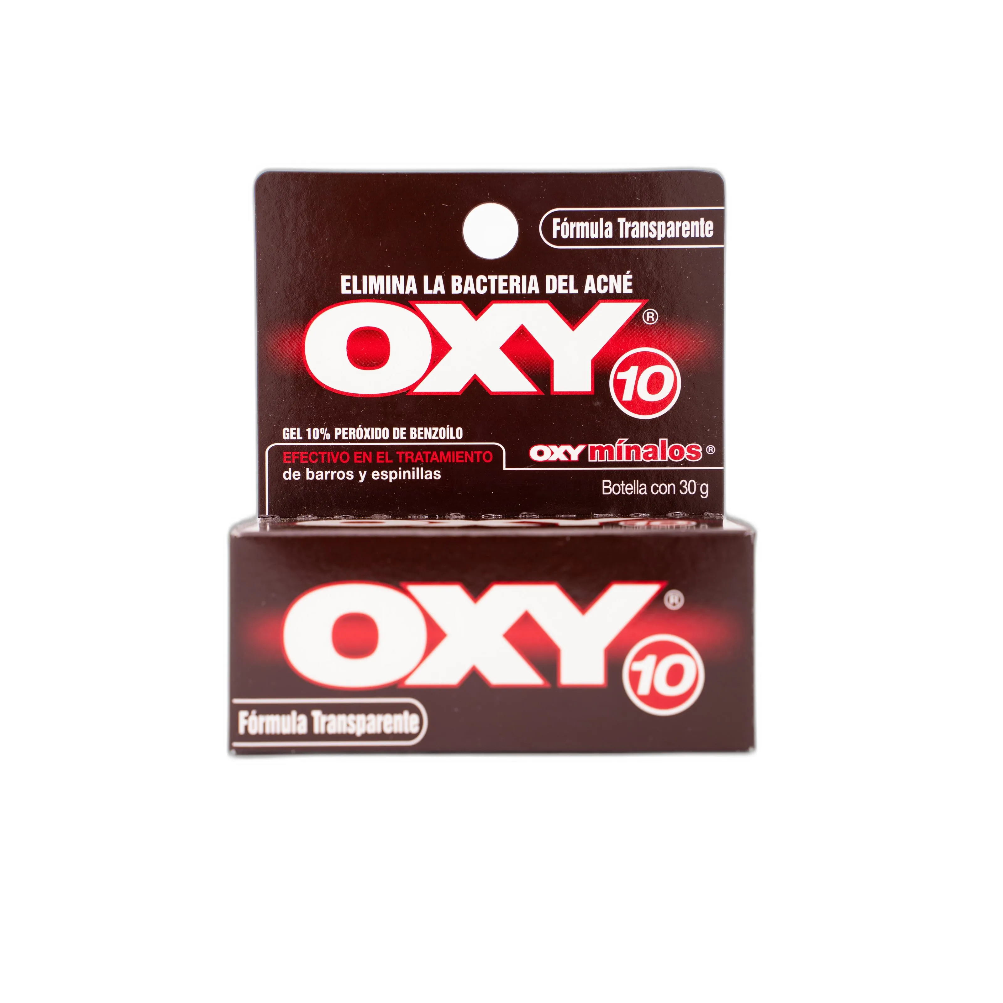 Oxy 10 Transparente Tubo 30 Gramos