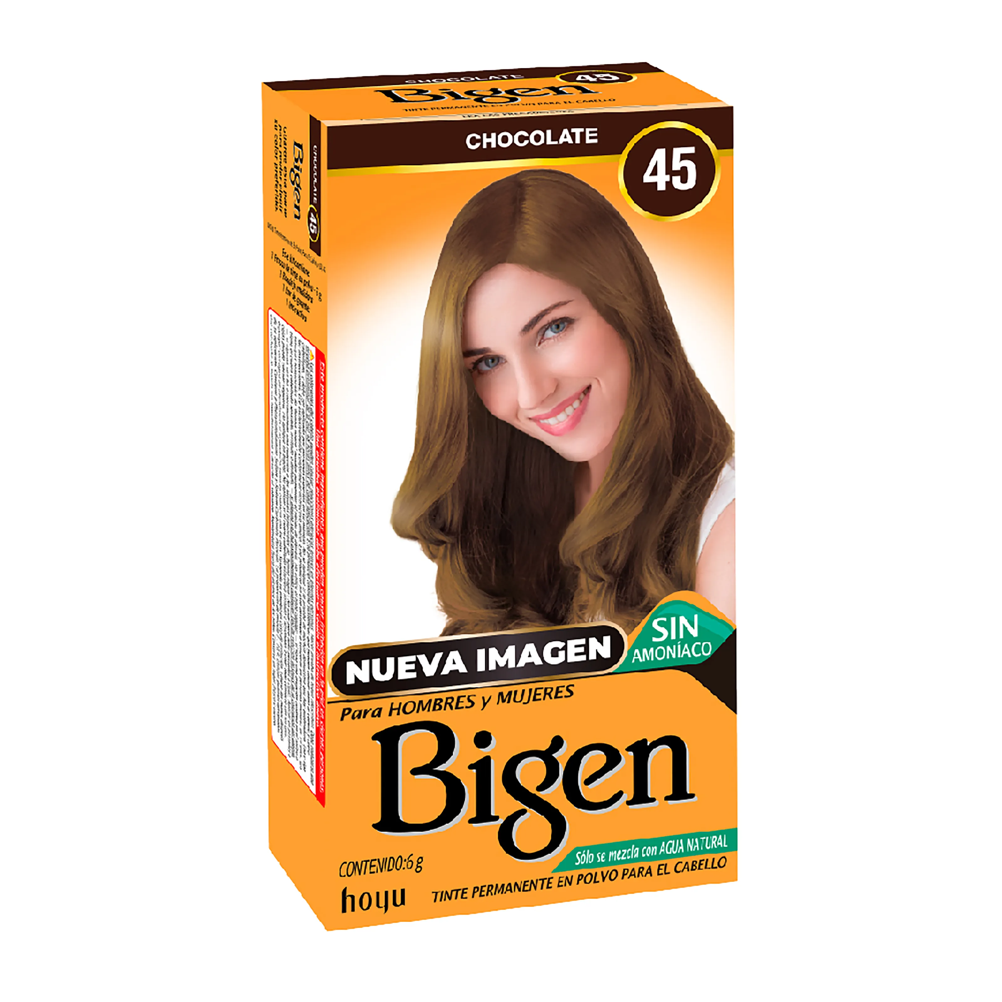 Tinte Bigen Chocolate # 45 Gramos