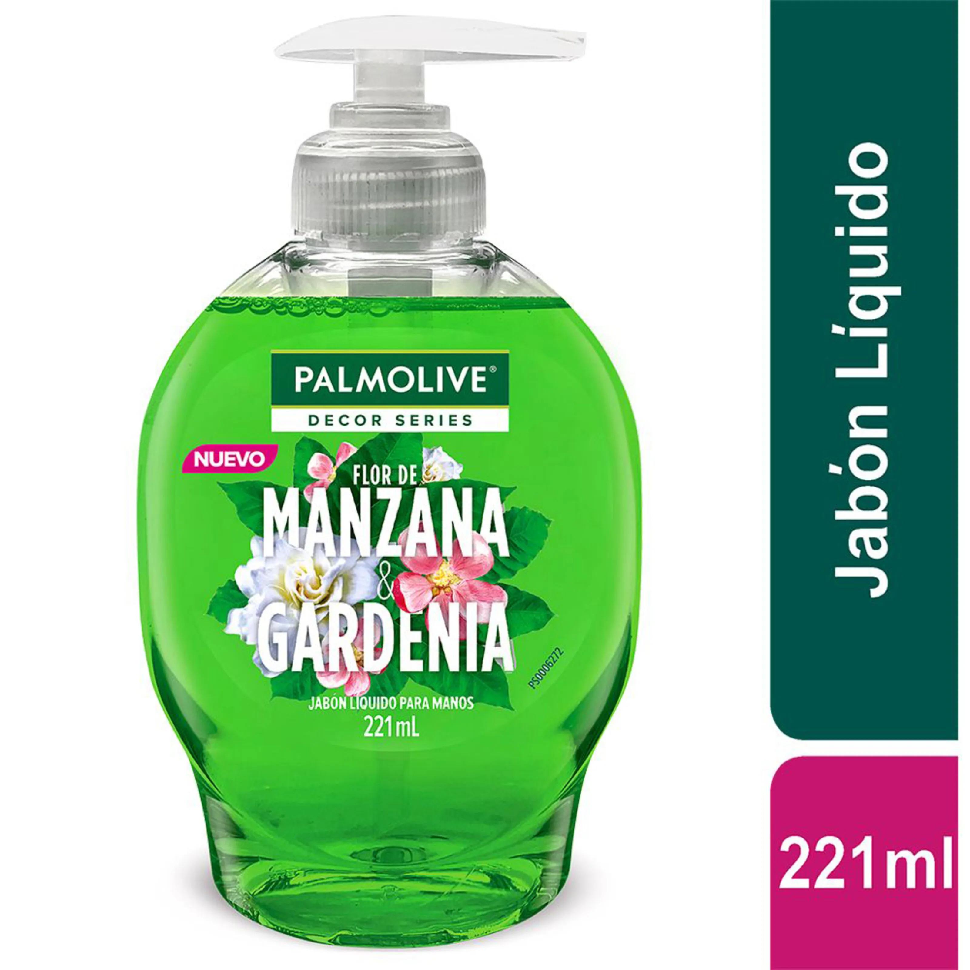 Palmolive Jabón Líquido Manos Manzana y Gardenia Válvula 221 ml