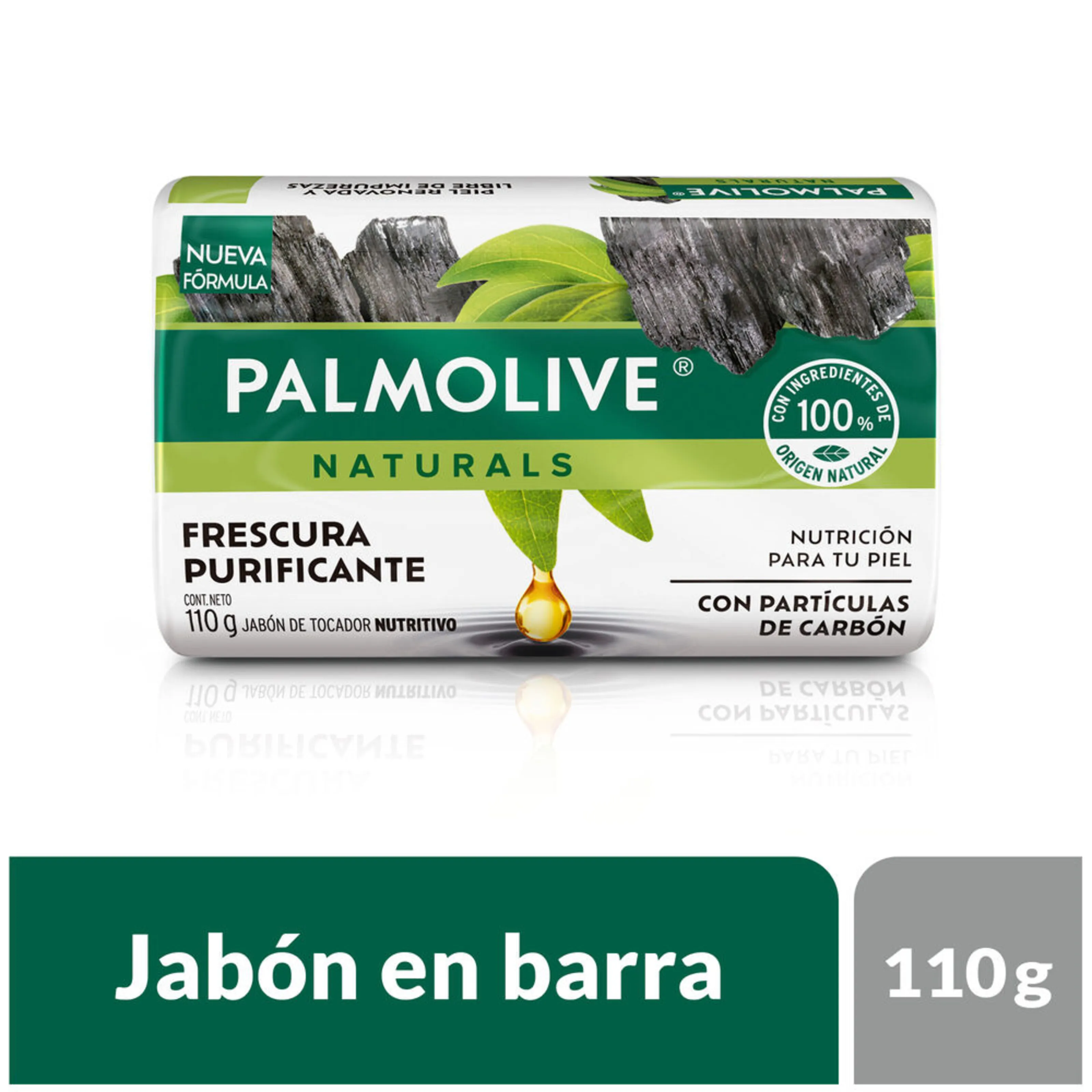 Palmolive Jabón Carbón Barra 110 g