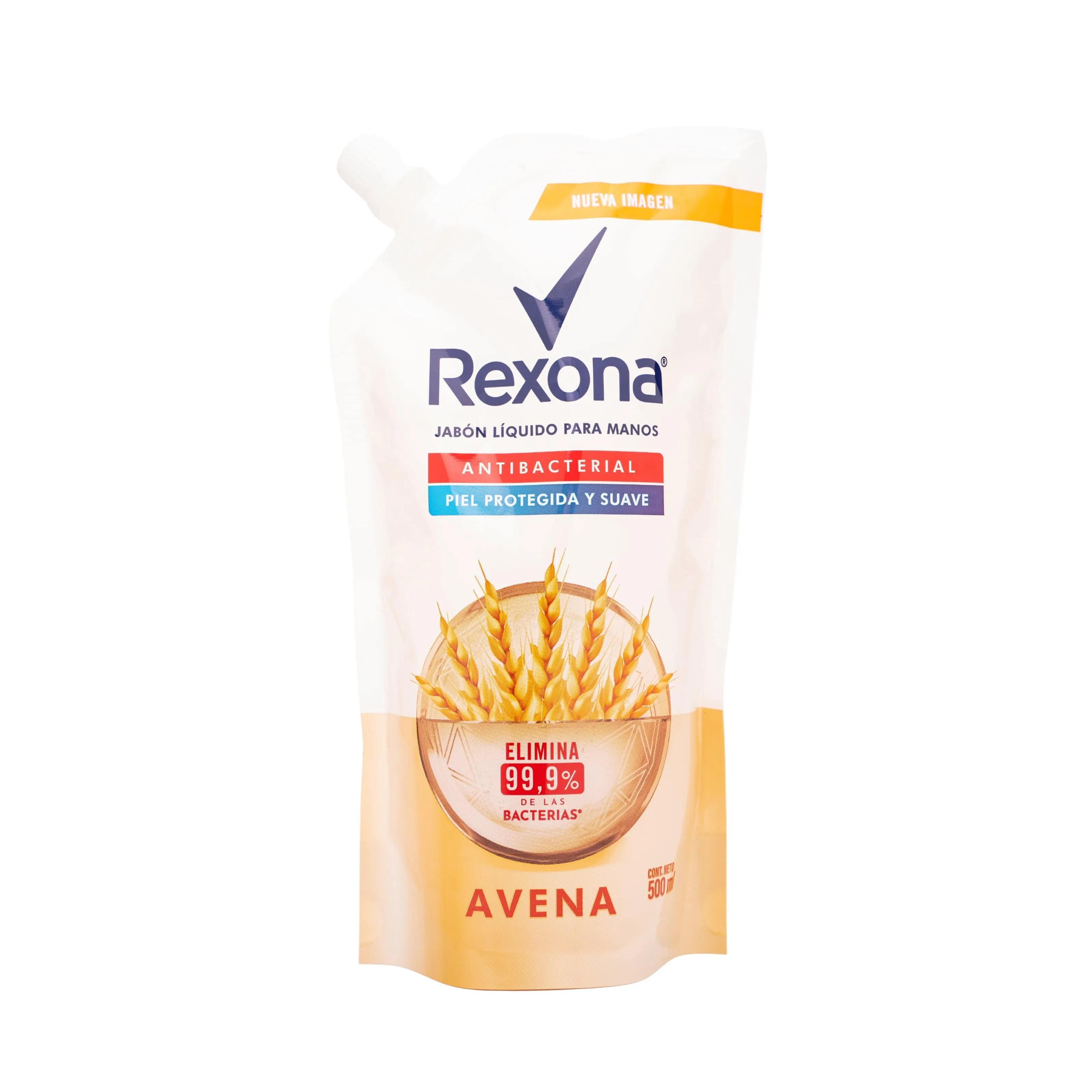 Rexona Jabon Liquido Antibacterial Avena Doypack 500 Ml