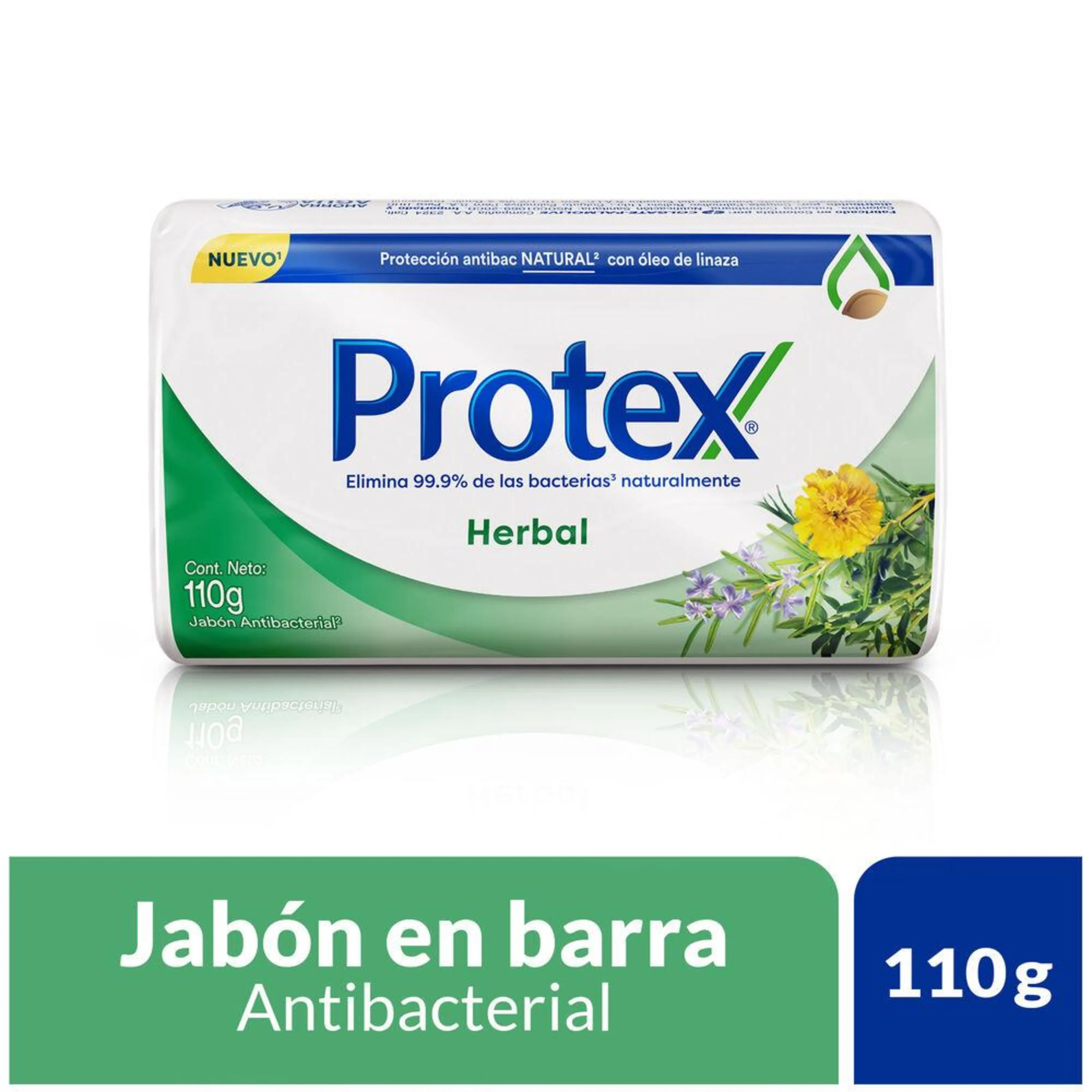 Protex Jabón Herbal Barra 110 g