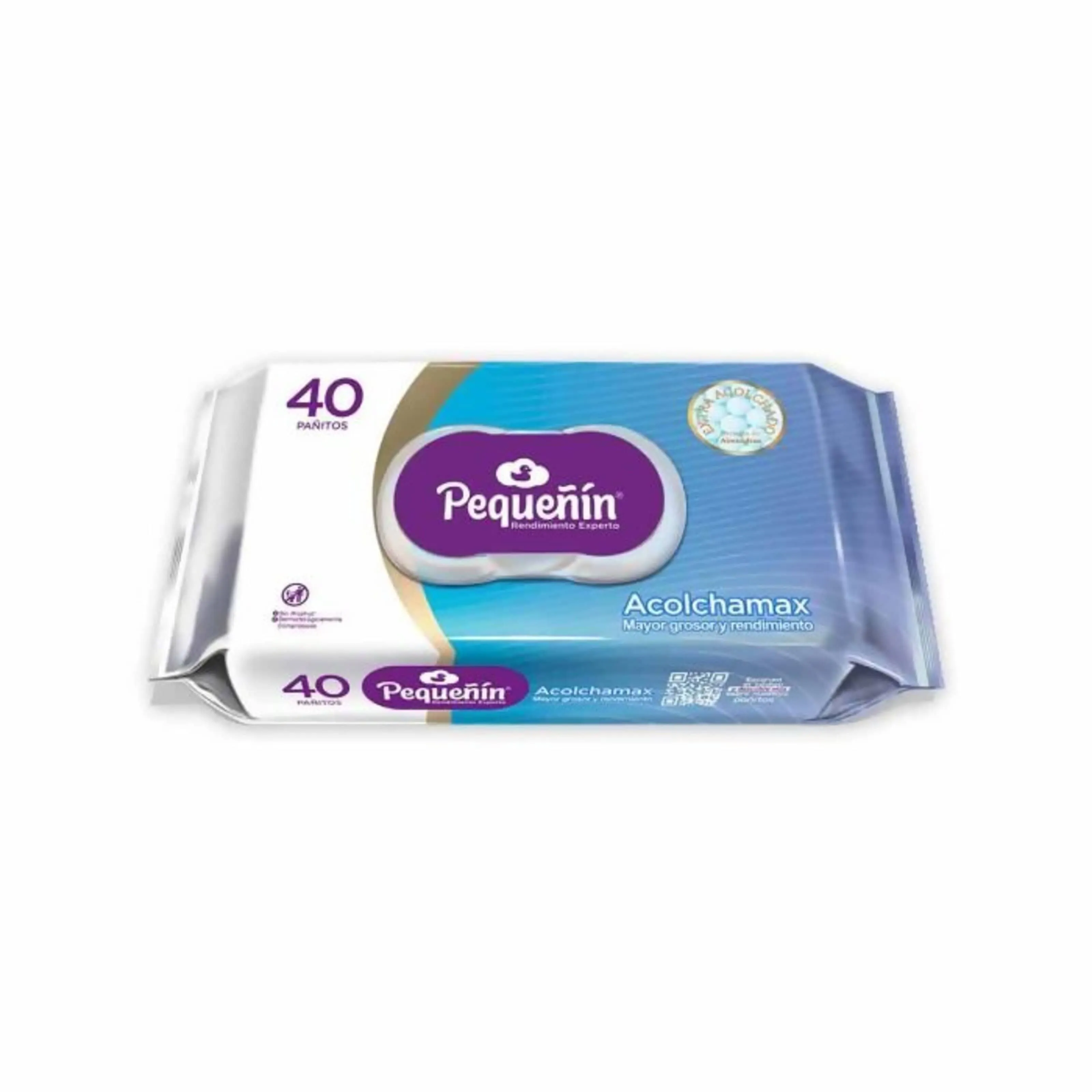 Panitos Humedos Pequenin Acolchamax 40 Und