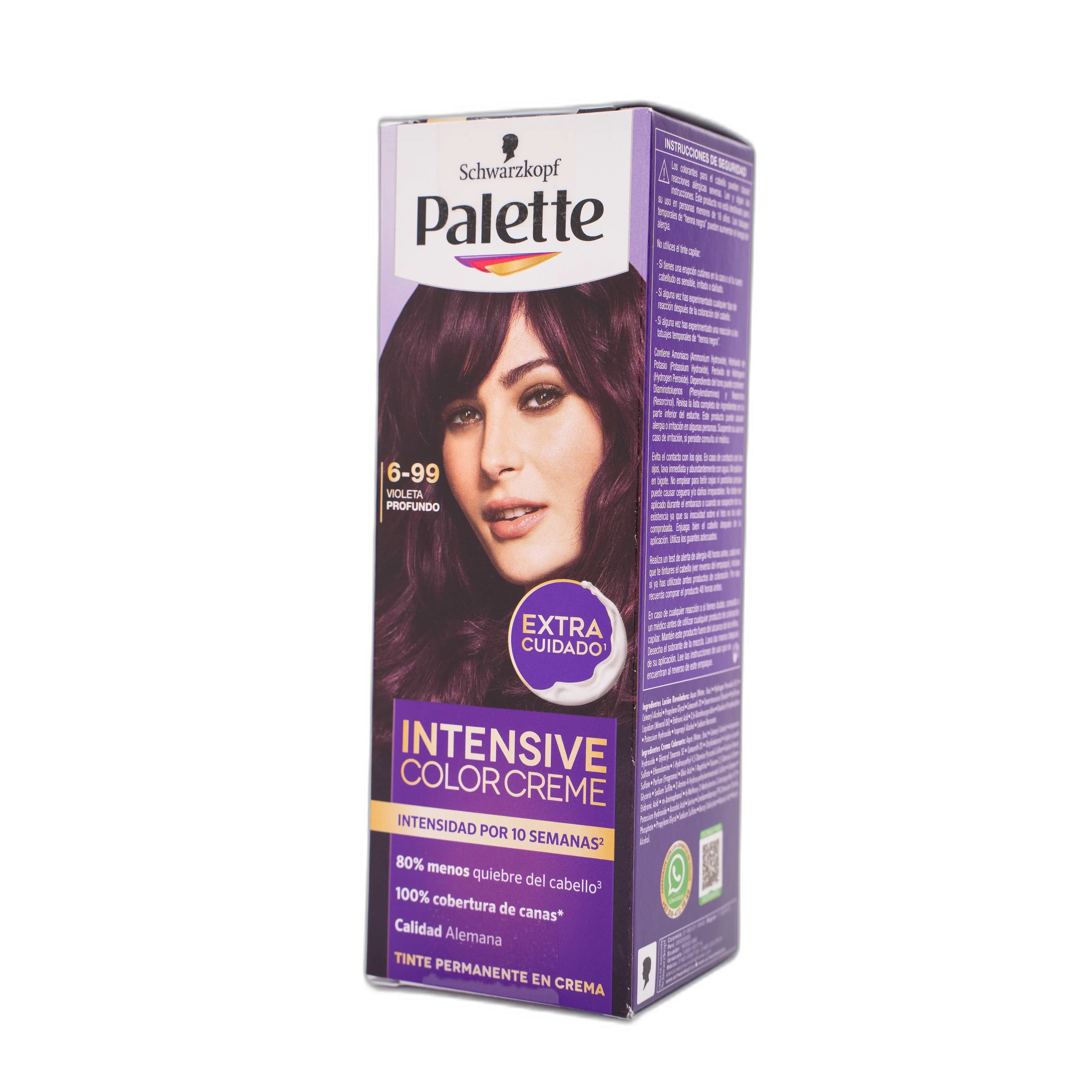 Tinte Palette Intensive Cc Violeta Profundo Semikit 6-99