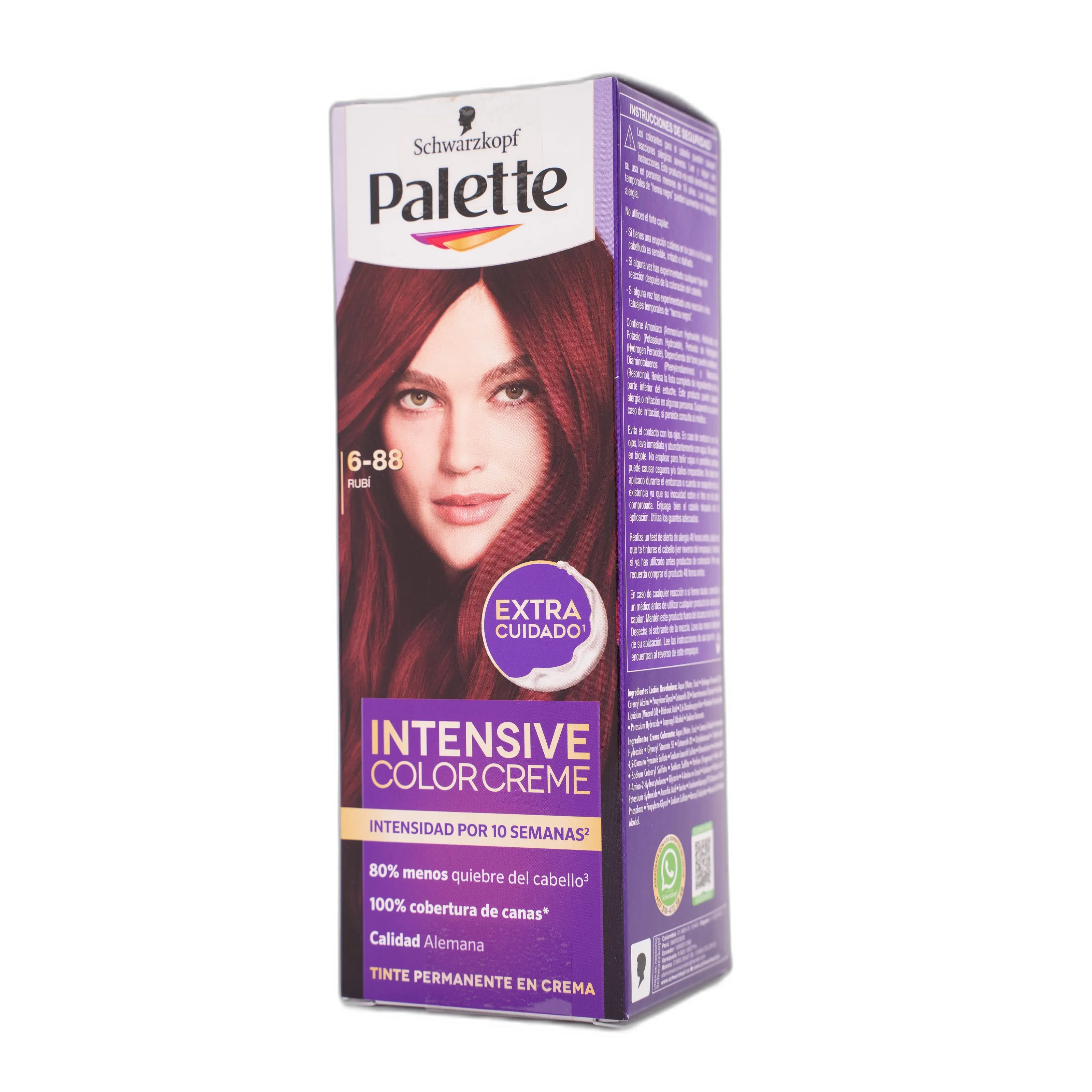 Tinte Palette Intensive Cc Rubi Semikit 6-88