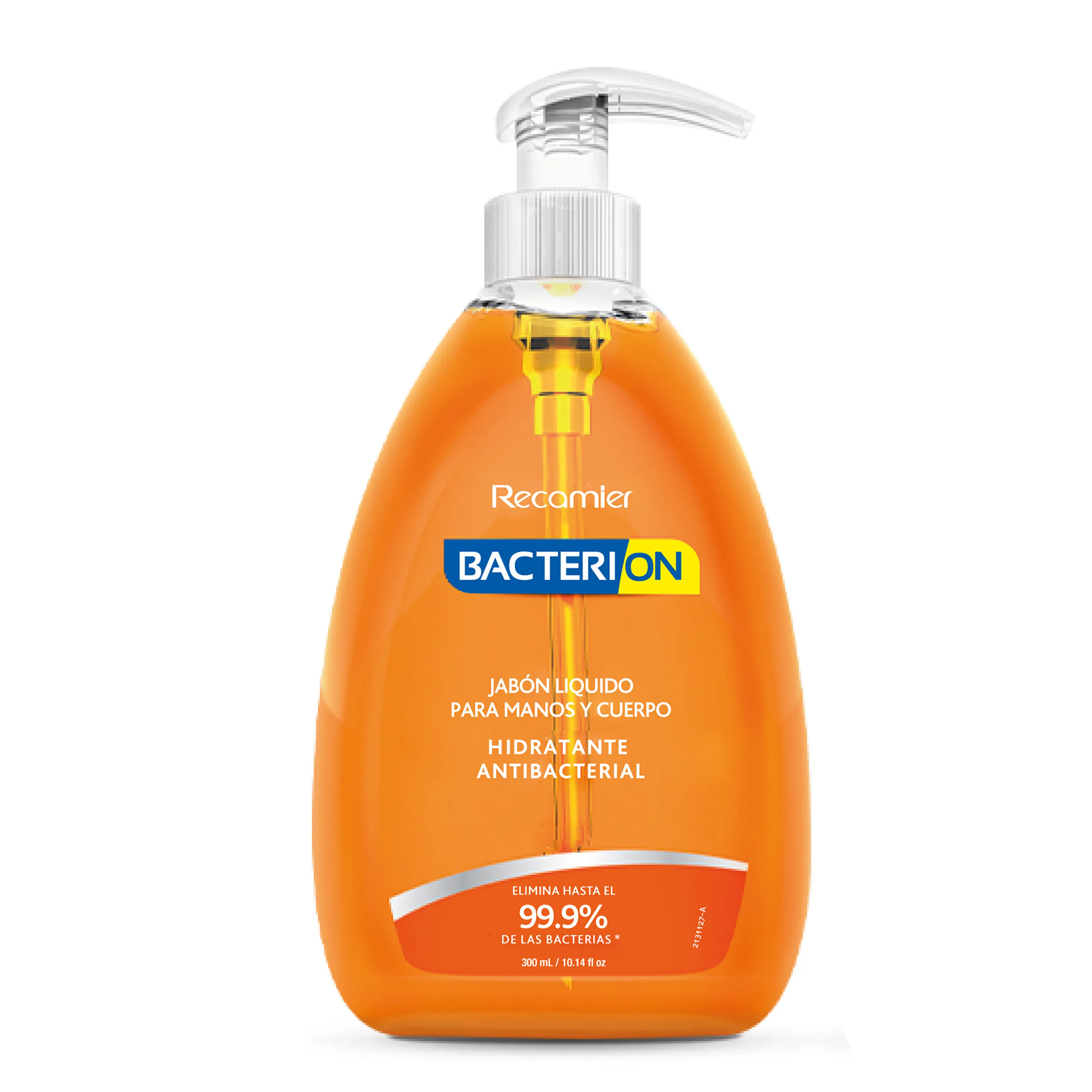 Jabón Bacterion Líquido Antibacterial Válvula 300 ml