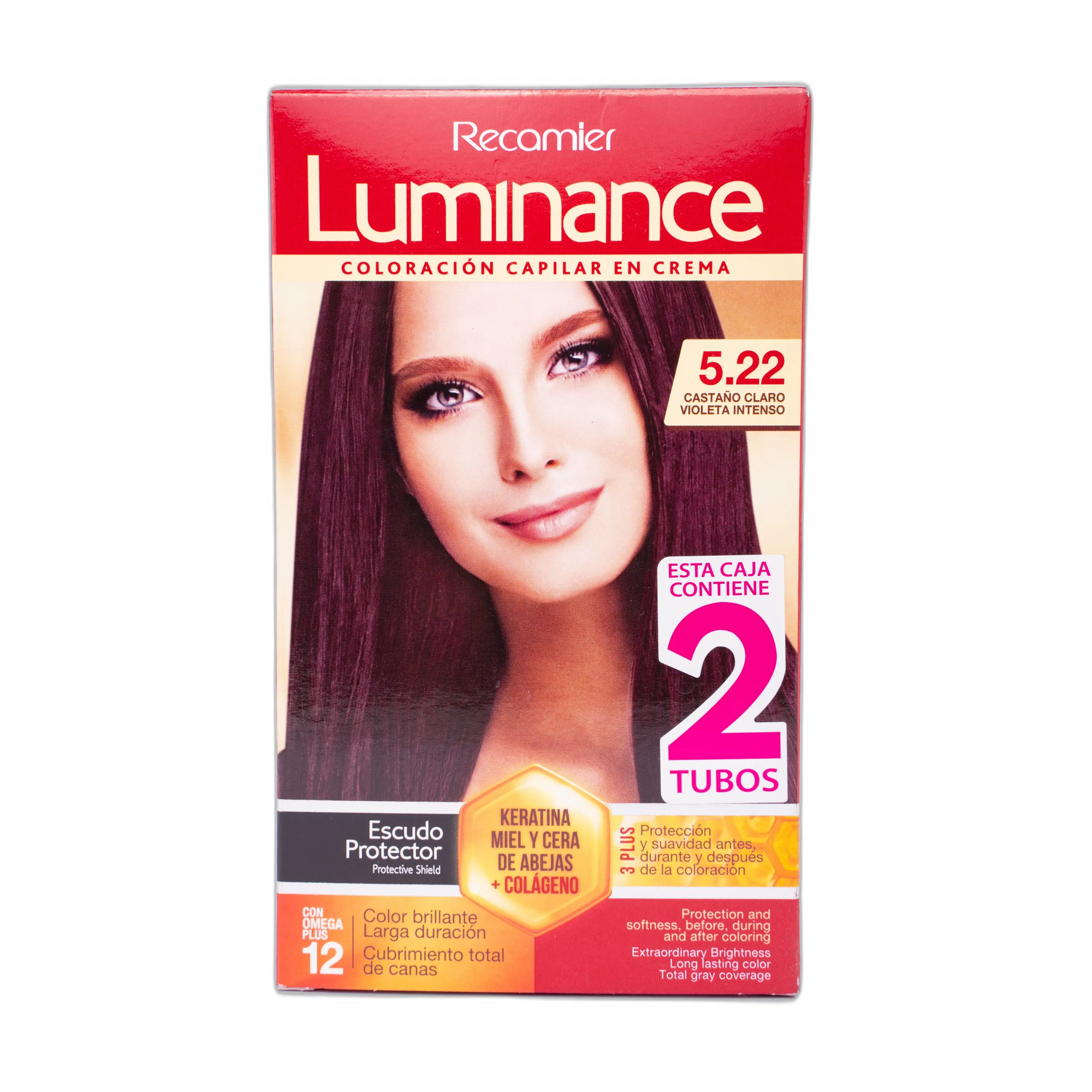 Tinte Luminance Castano Claro Violeta Doble Tbo Estuche 522