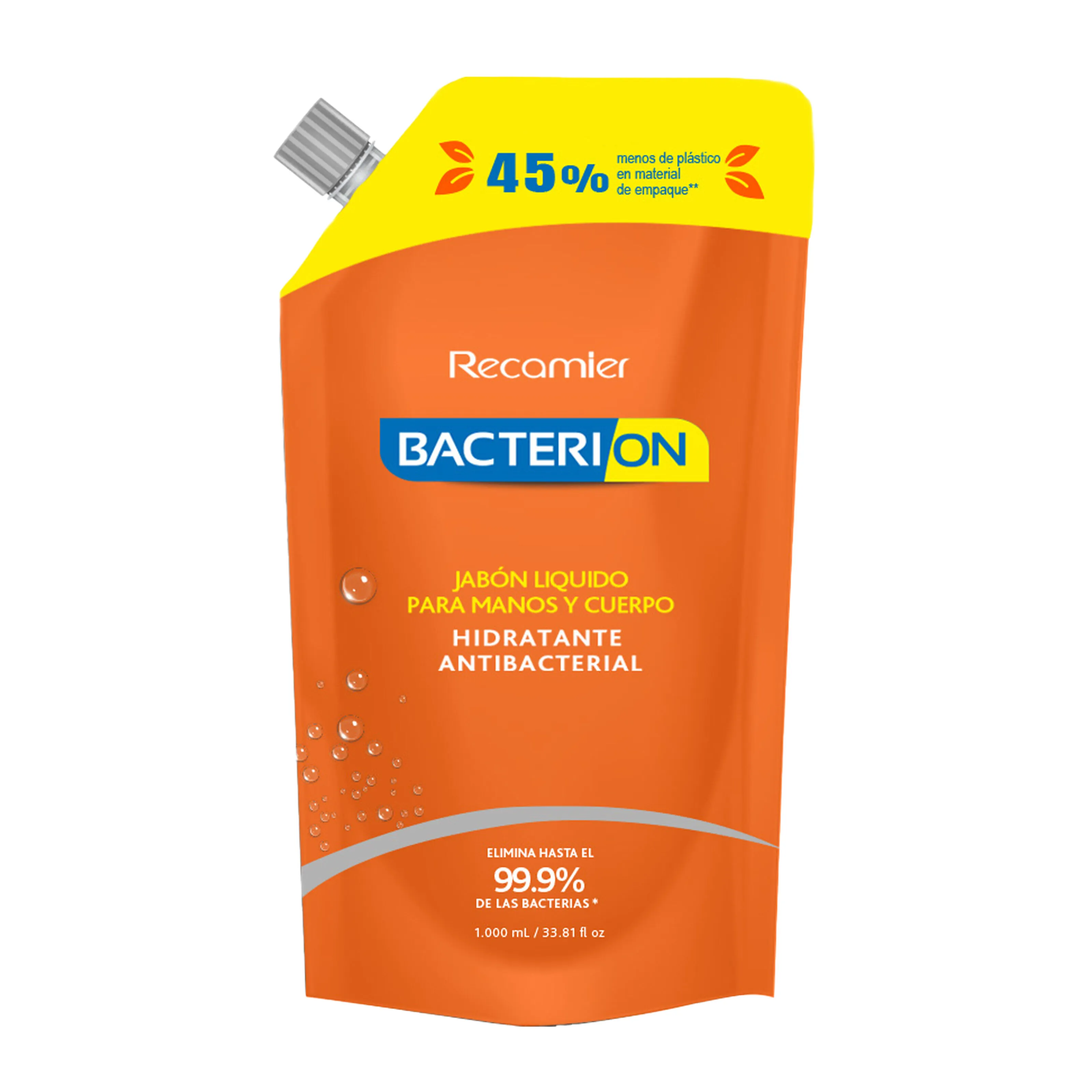 Jabón Bacterion Líquido Antibacterial 1000 ml