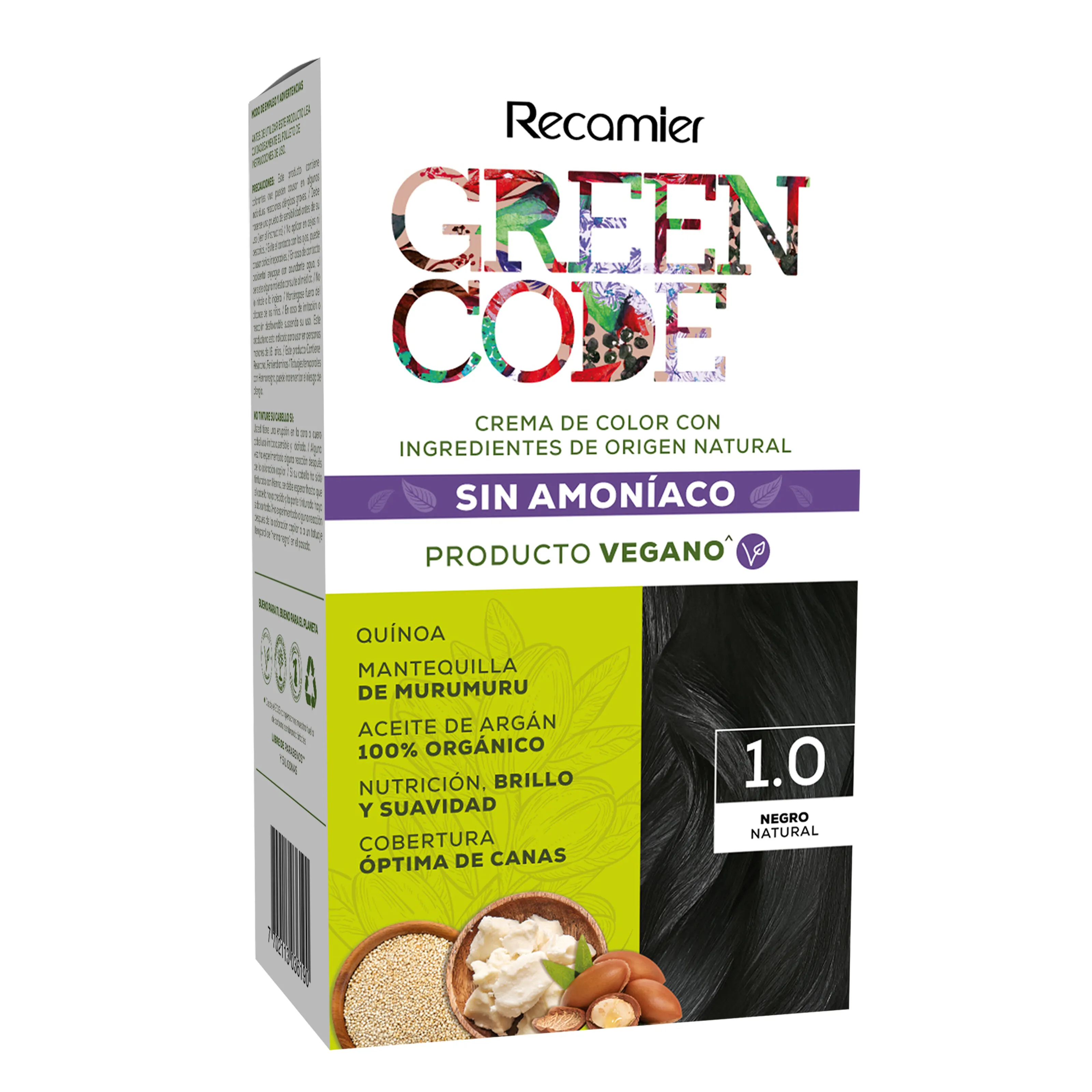 Tinte Green Code Negro Natural Estuche 1