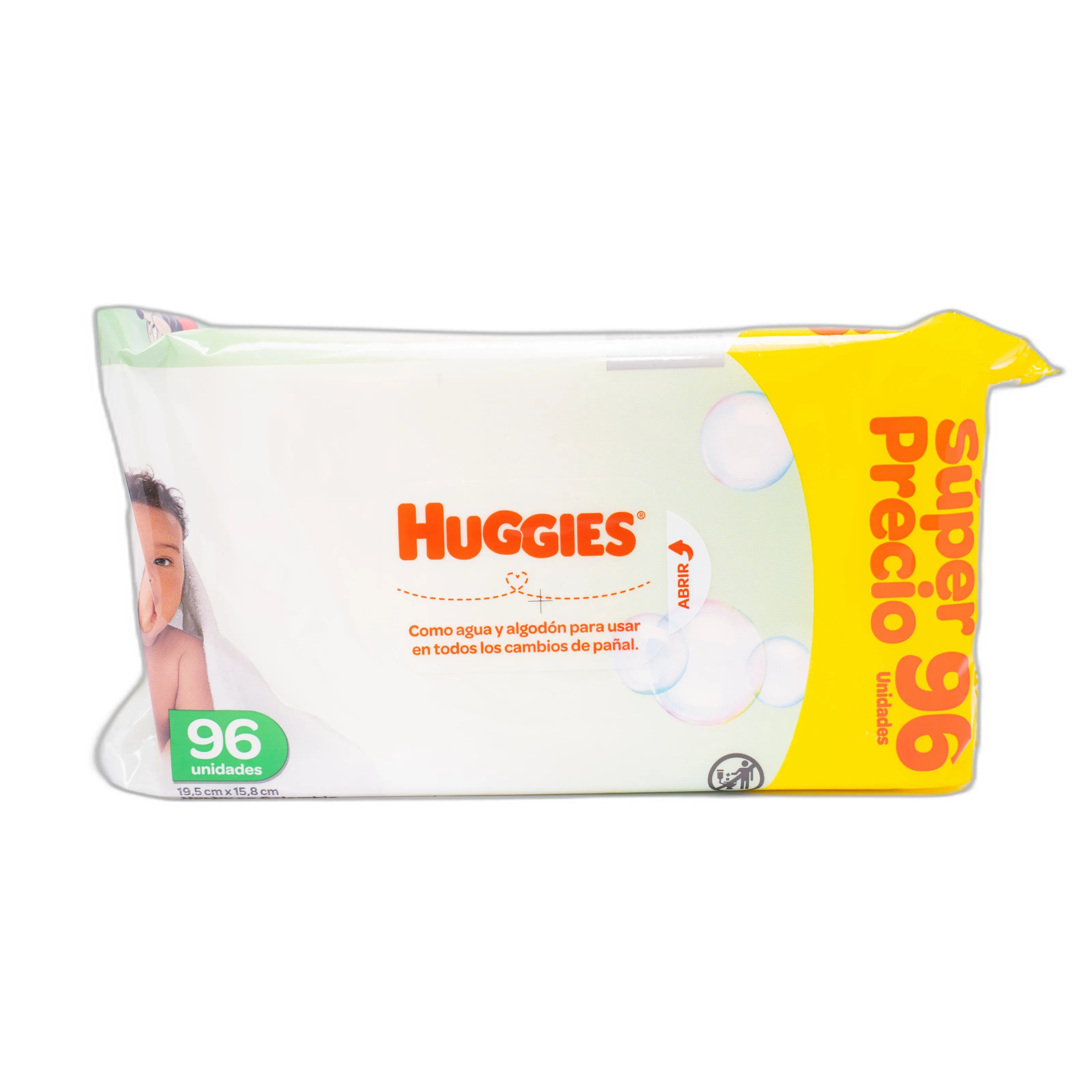 Toallas Humedas Huggies Active Fresh Paquete 96 Unidades