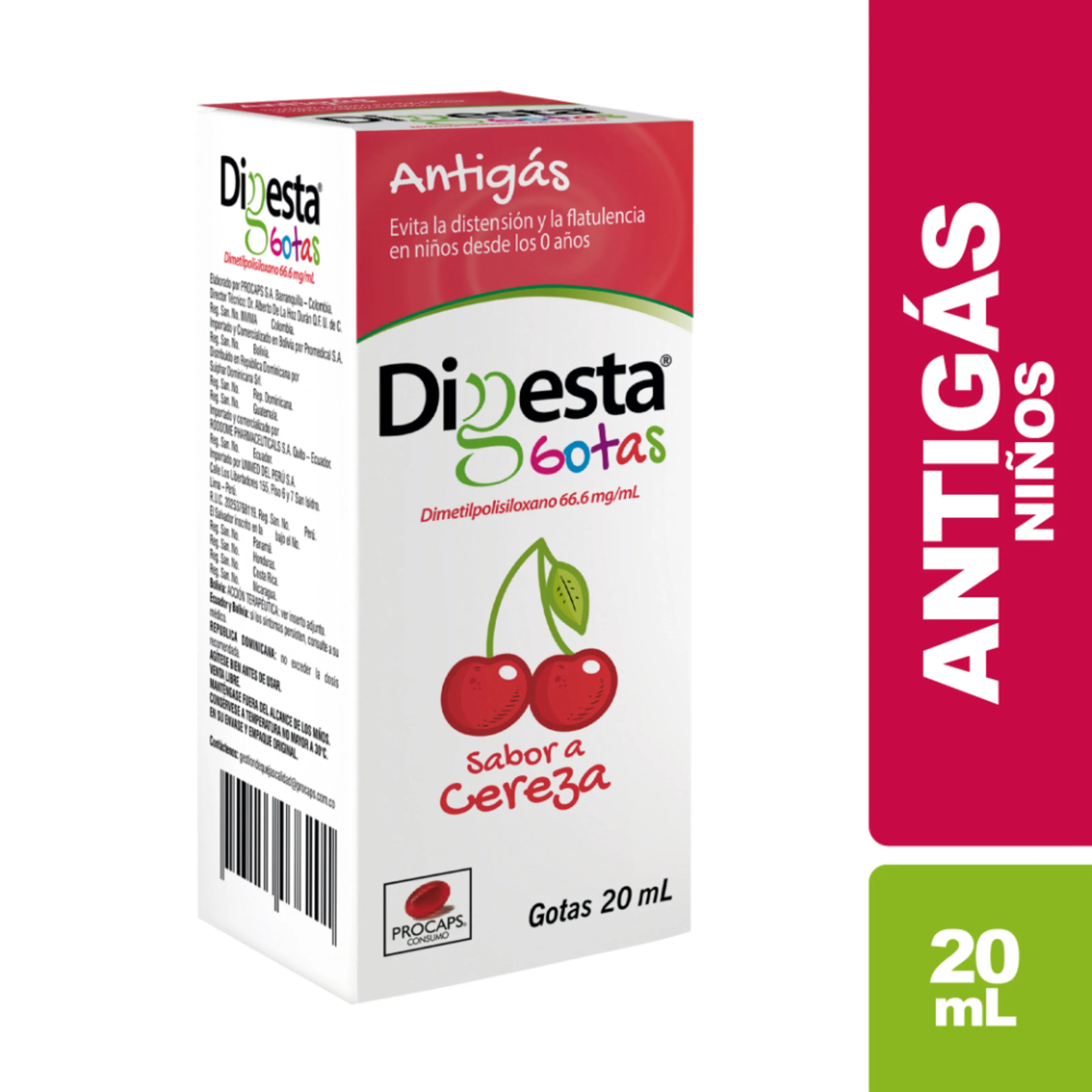 Digesta Gotas 66 Mg/Ml 20 Ml