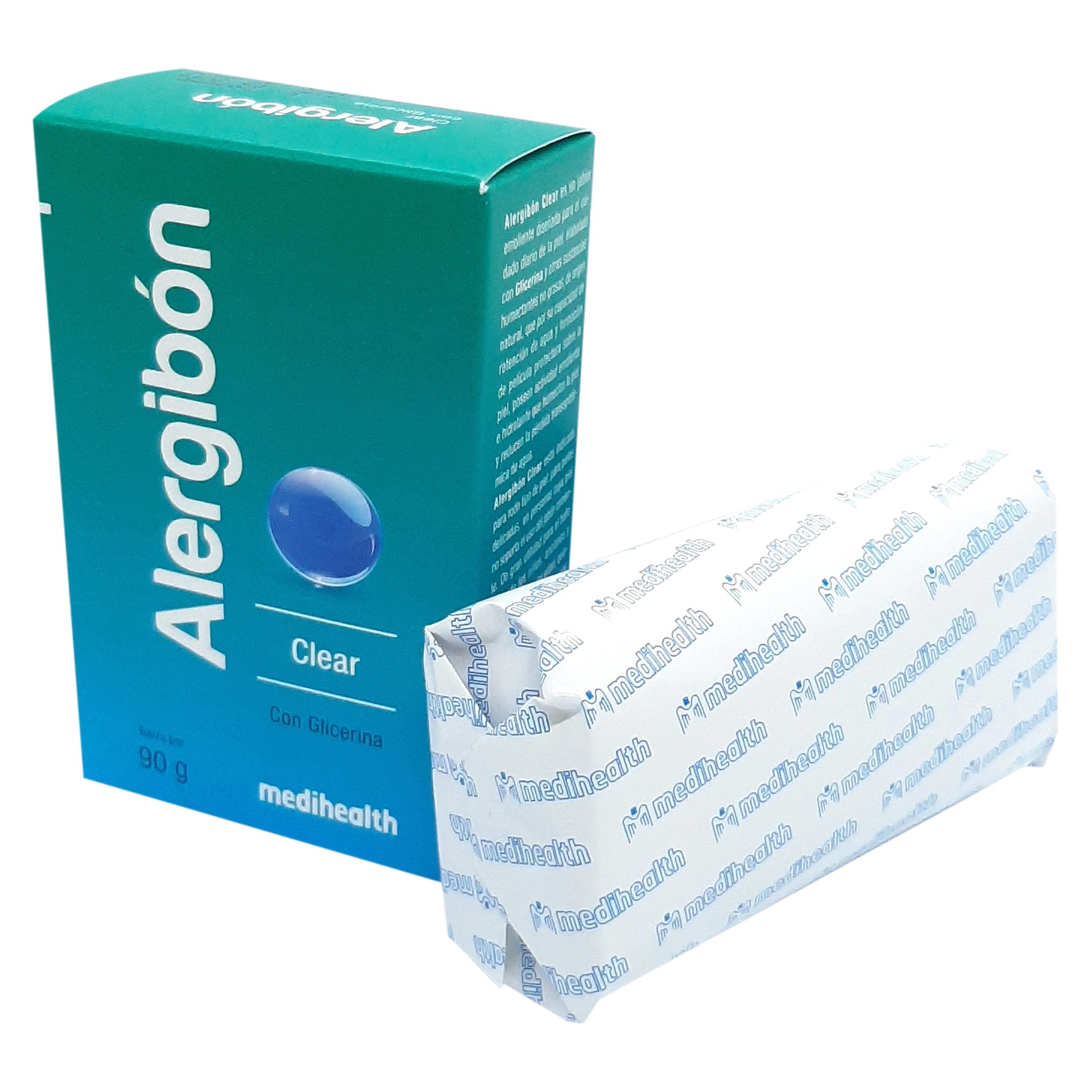 Jabón Alergibon Clear Glicerina 90 g