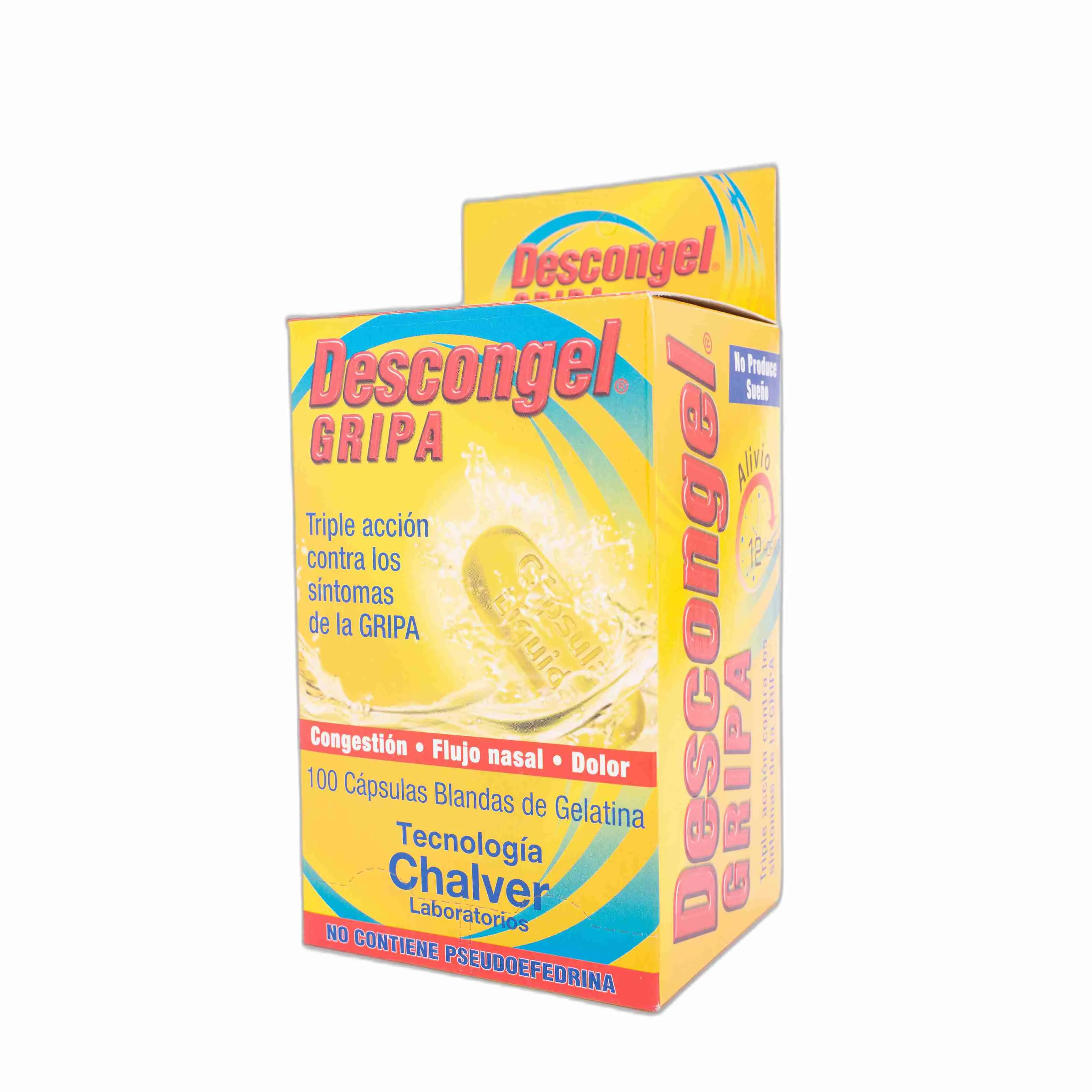 Descongel Gripa 100 Comprimidos