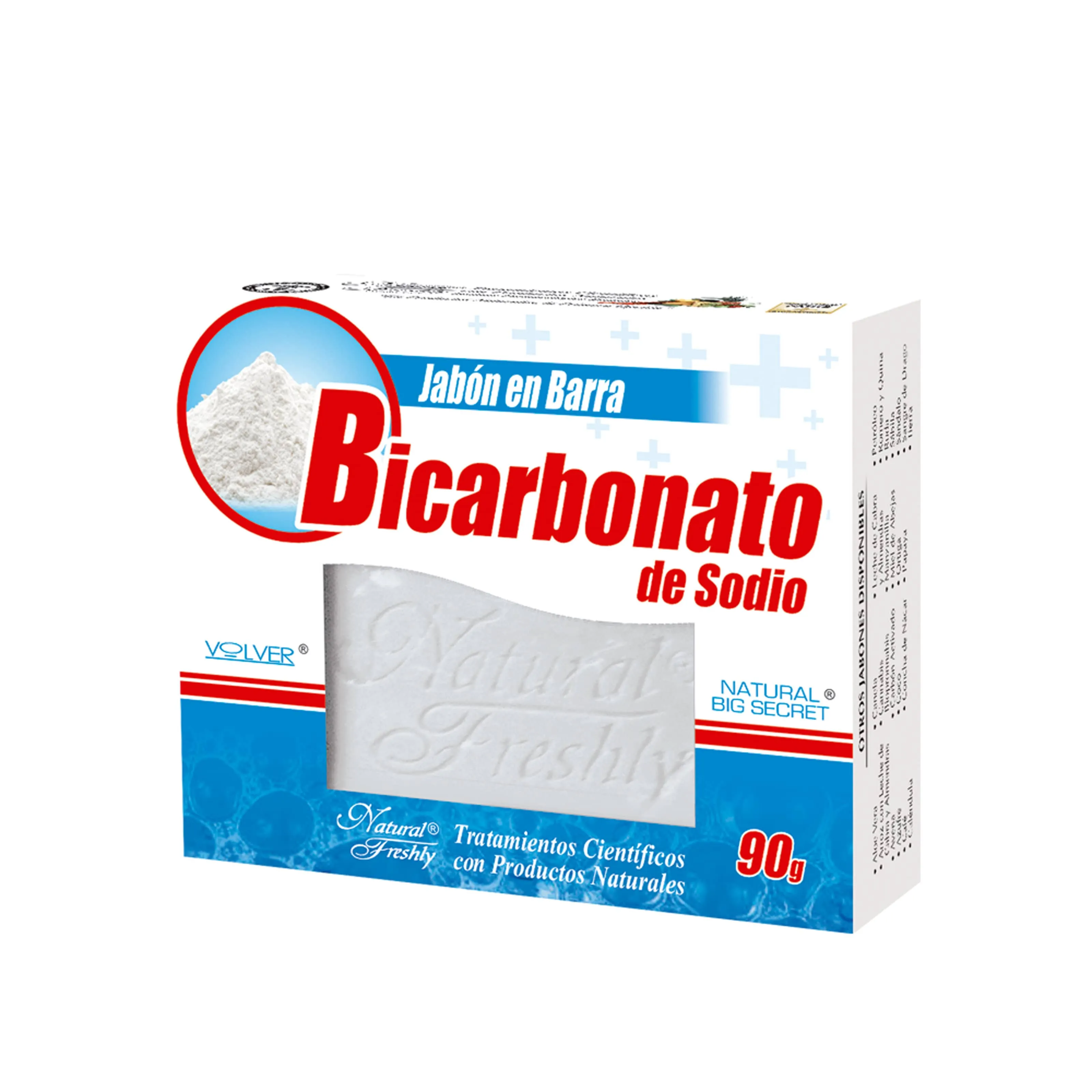 Jabón Bicarbonato de Sodio Barra 90 g