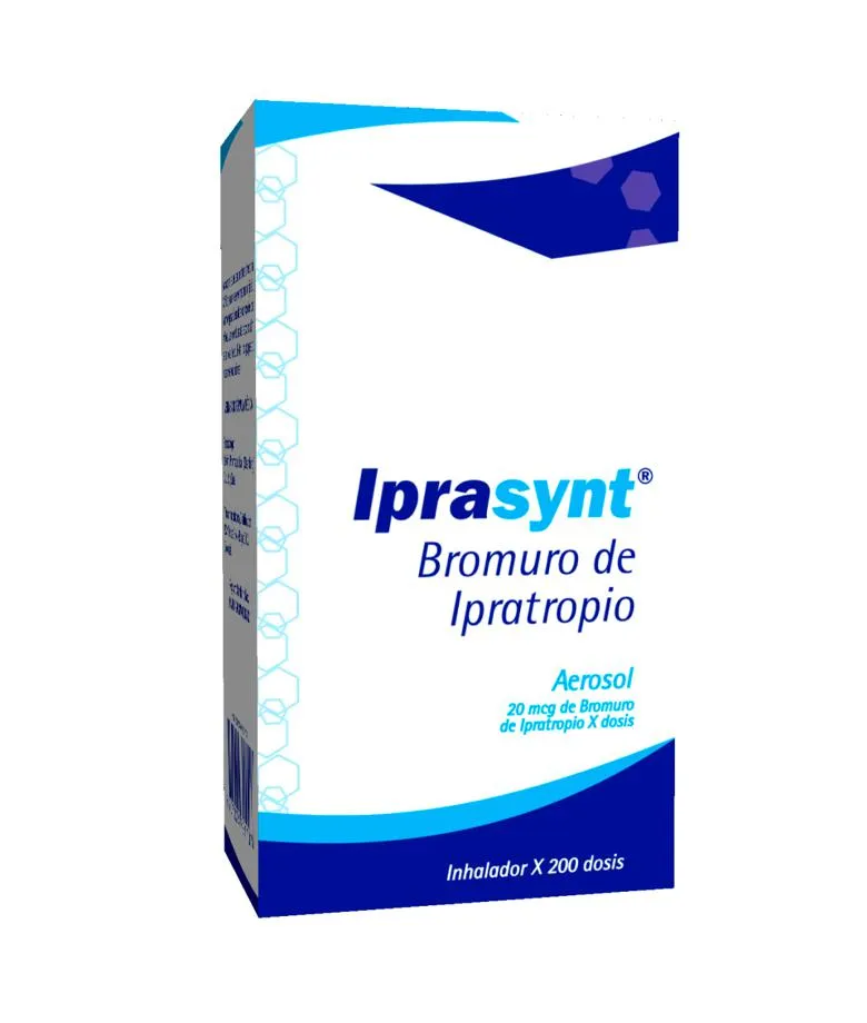 Iprasynt Inhalador 20 mcg x 200 Dosis