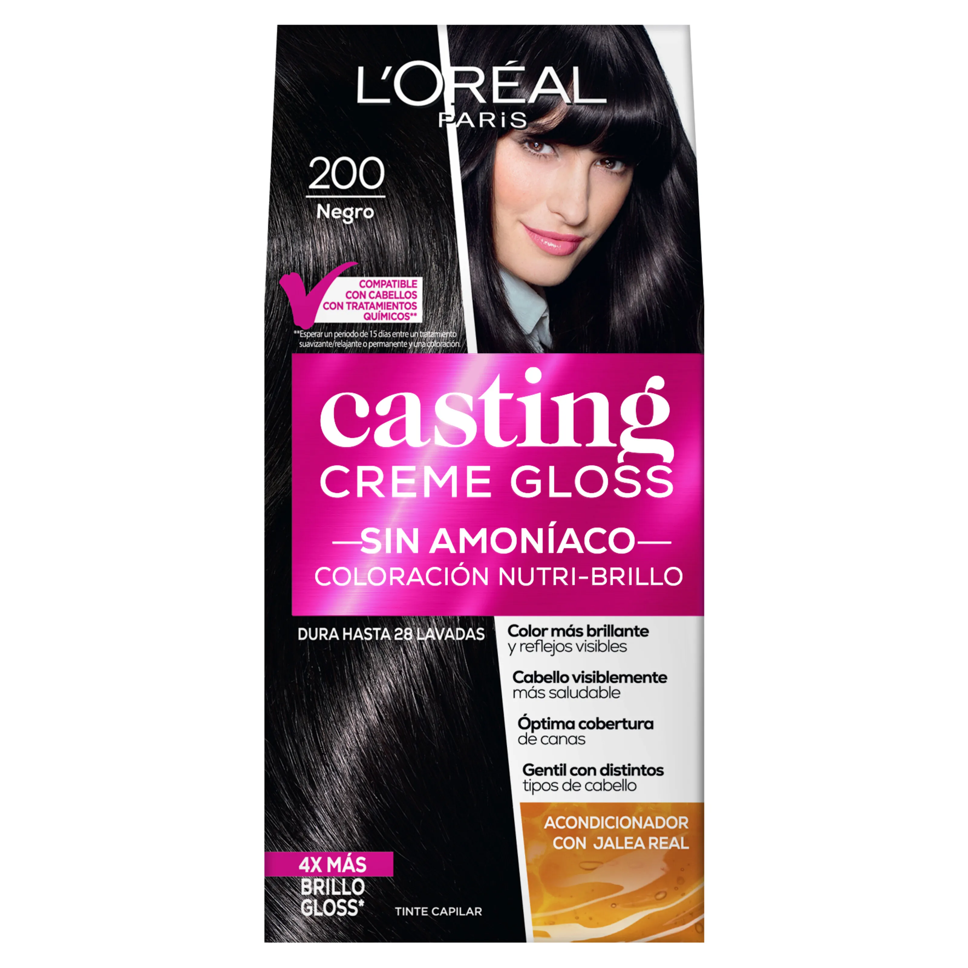 Tinte Casting Cream Gloss Tono 200 Tubo 45 Gramos