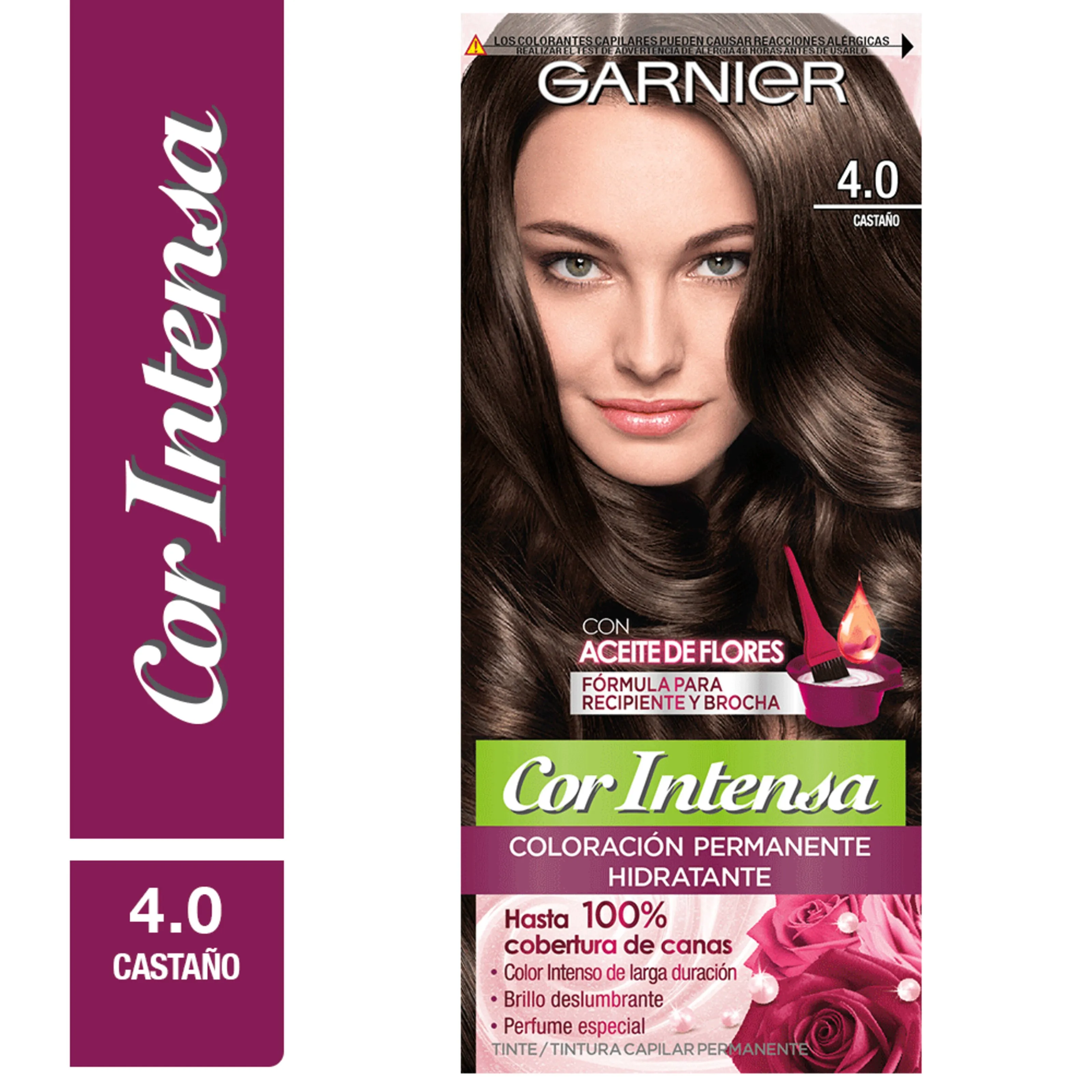 Tinte Nutrisse Color Intensa Castano Estuche 4.0