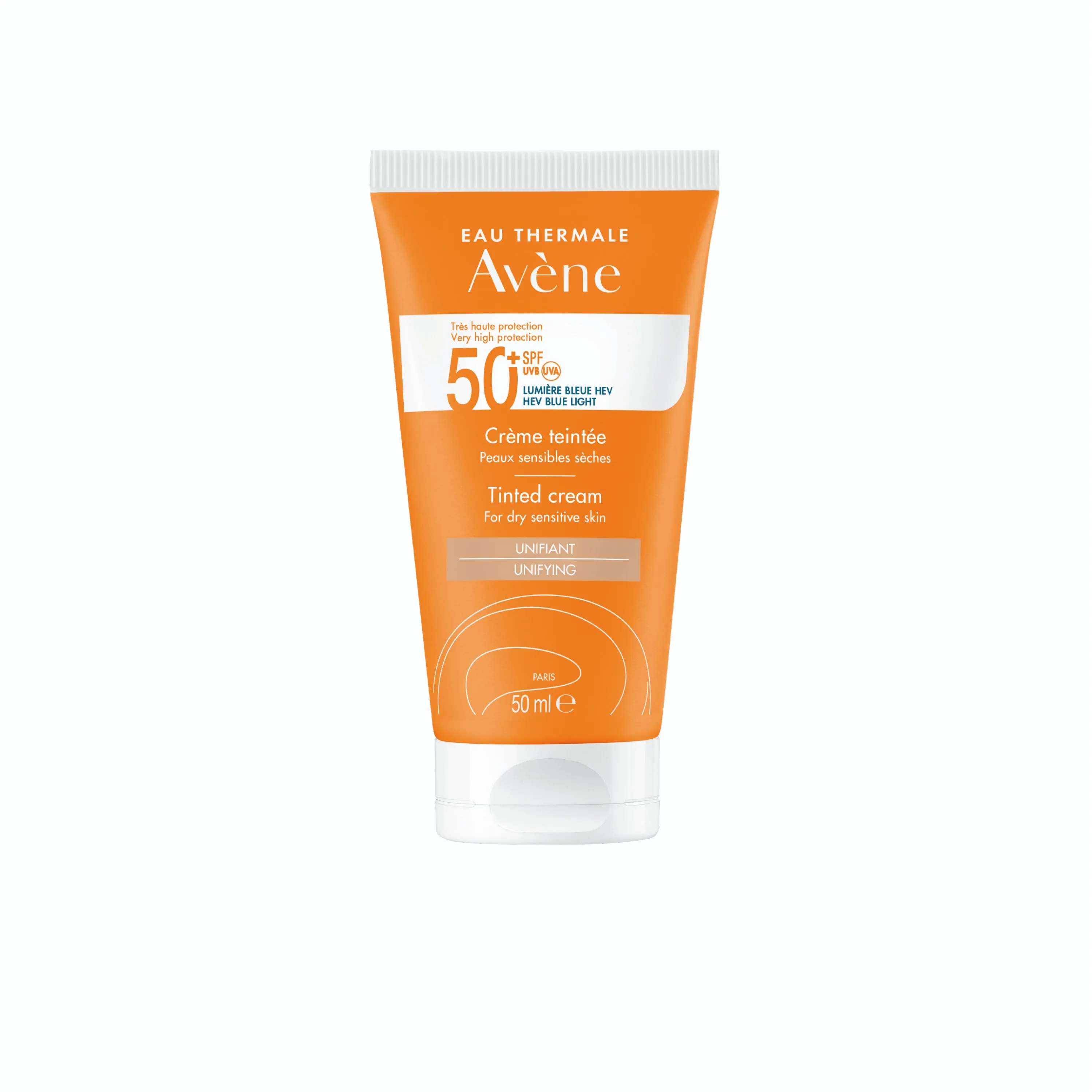 Bloqueador Avene Crema Color SPF50 50 ml