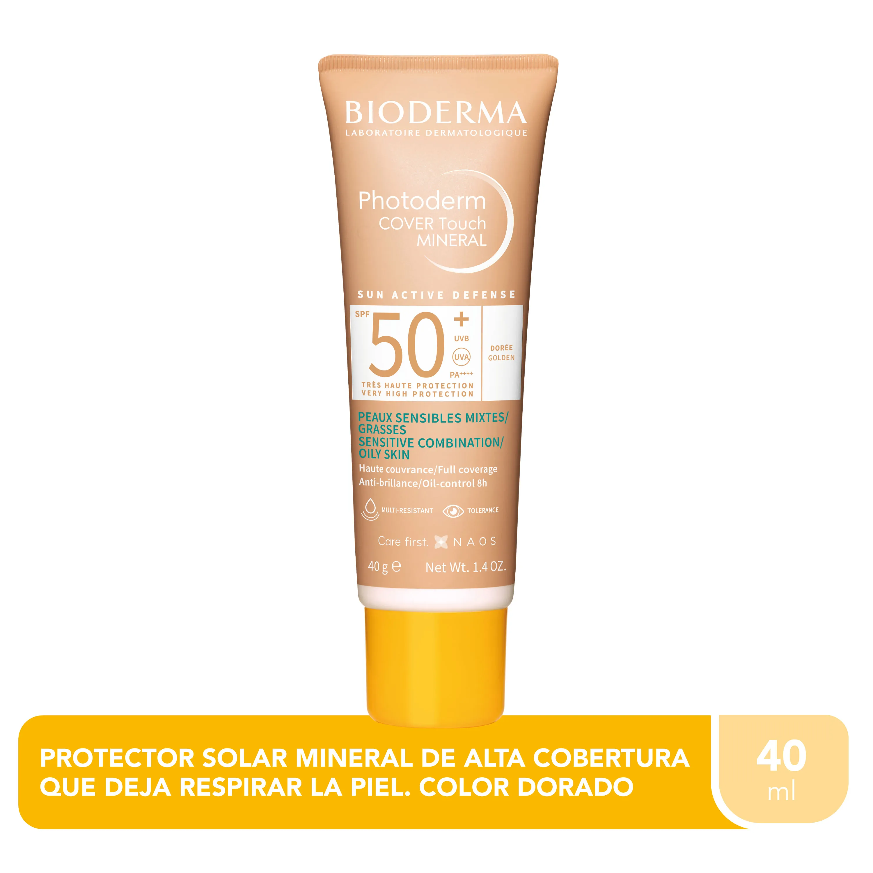 Photoderm Cover Touch Teinte Doree 40 Ml