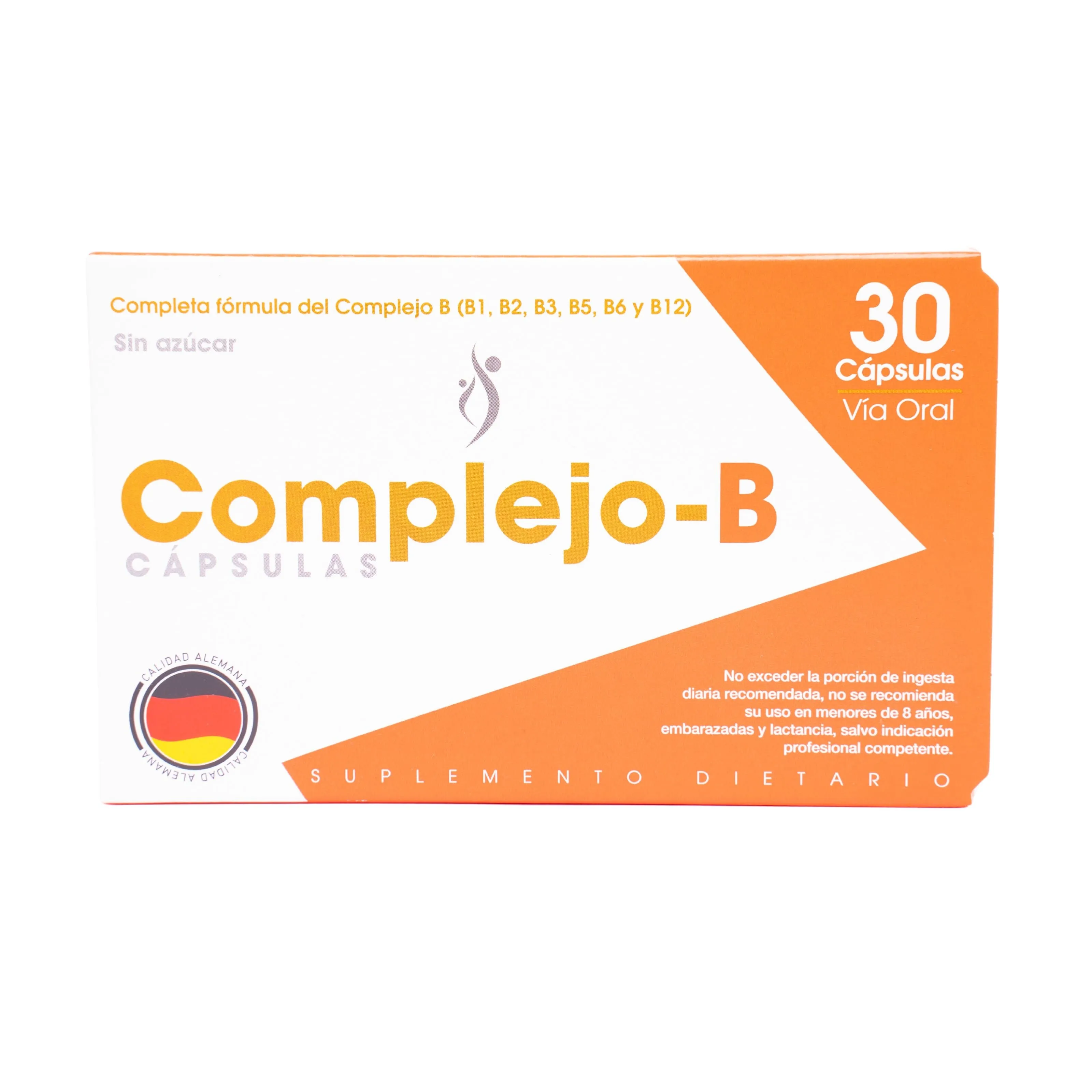 Complejo B Nutrazul Sin Azúcar 30 Cápsulas Pharm