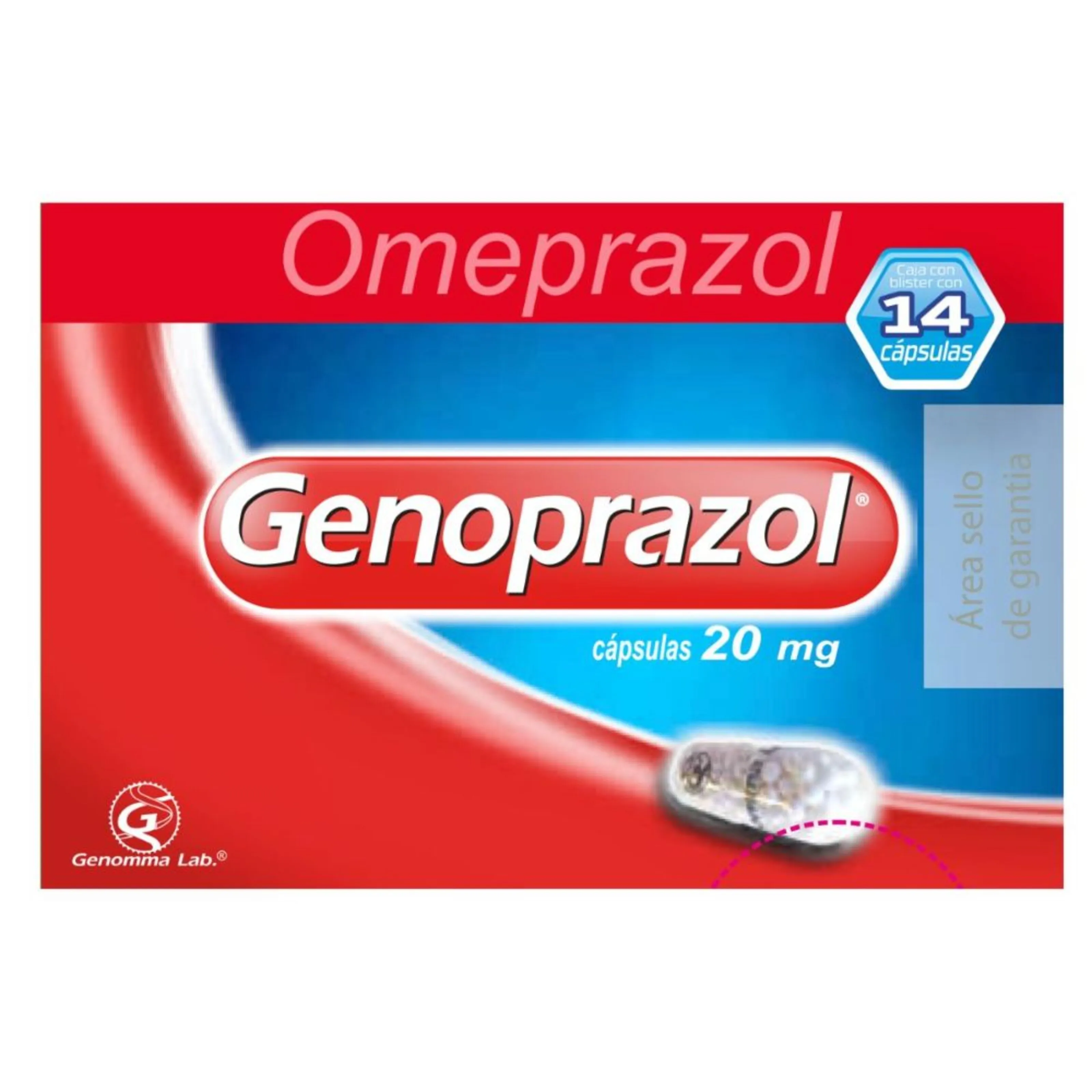 Genoprazol Cápsulas 20 mg x 14 Und