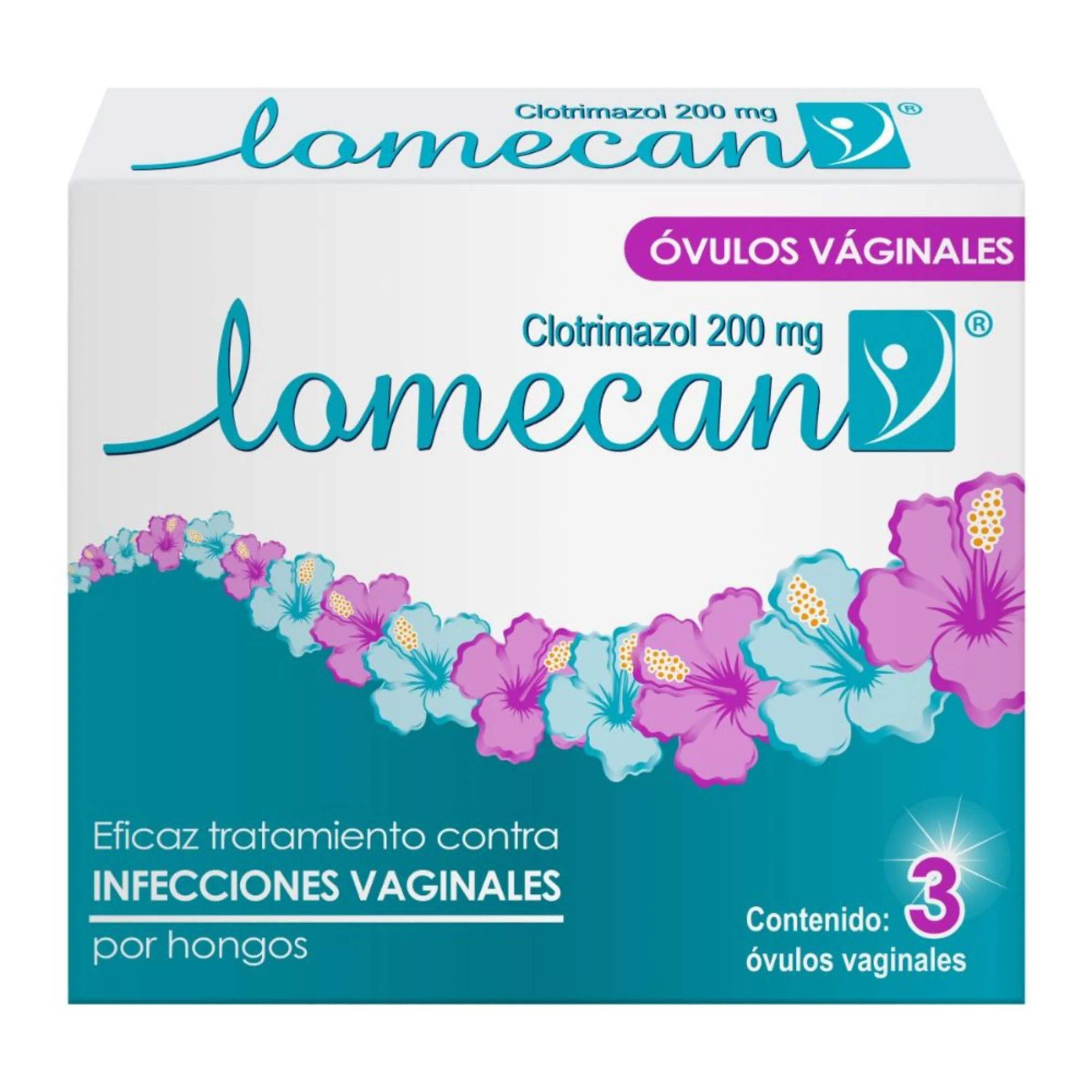 Lomecan Ovulos 200 mg 3 Und