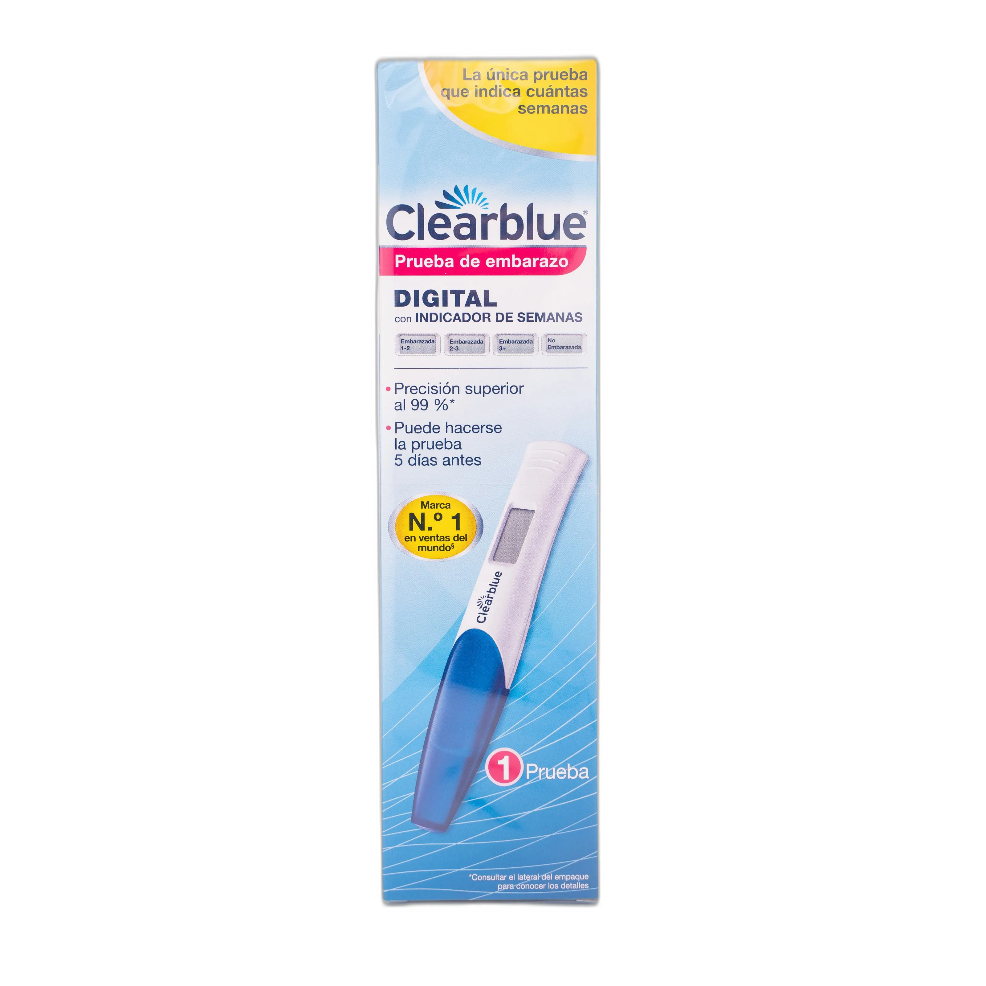 Prueba Embarazo Clearblu Di Unidad Procter