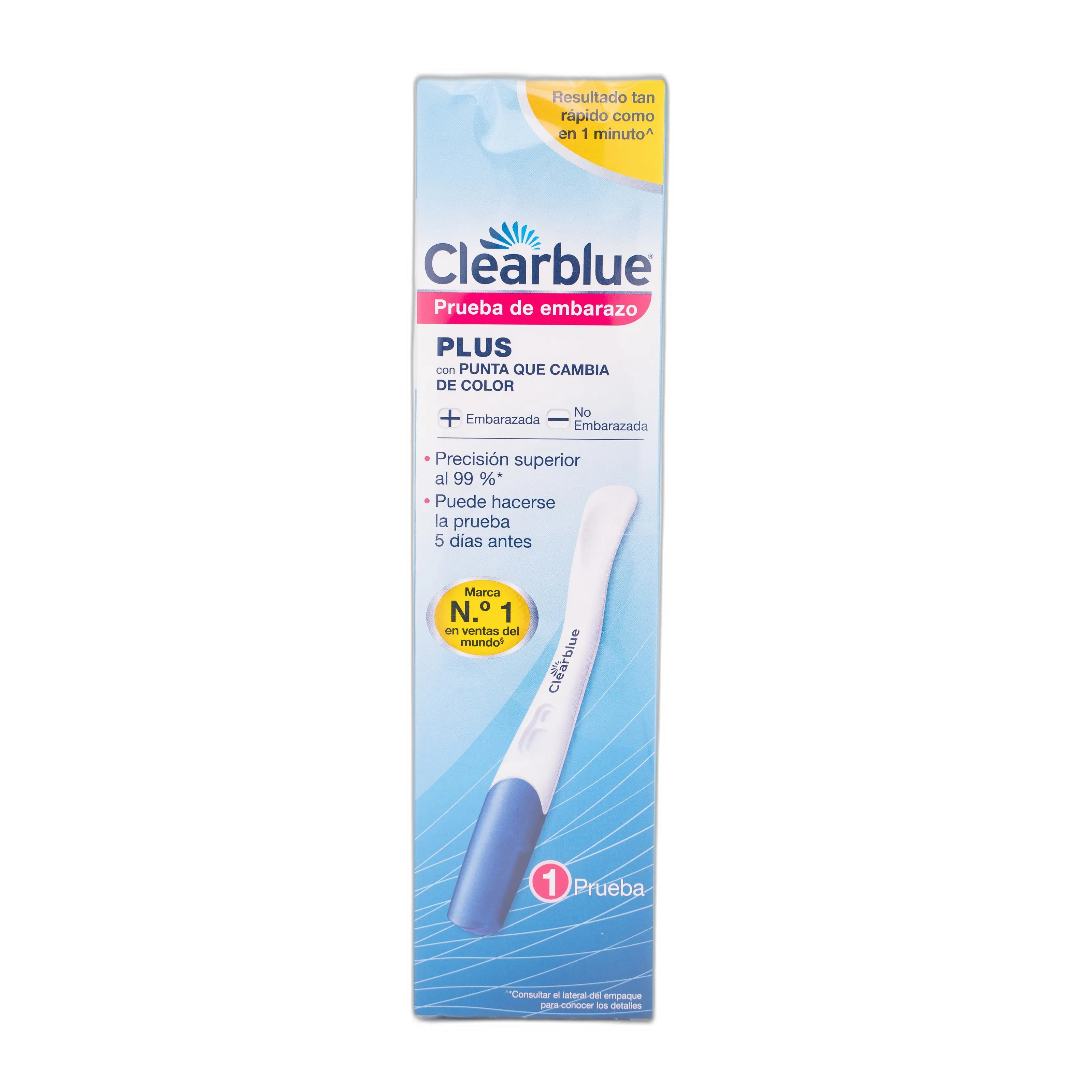 Prueba Embarazo Clearblu Pl Unidad Procter