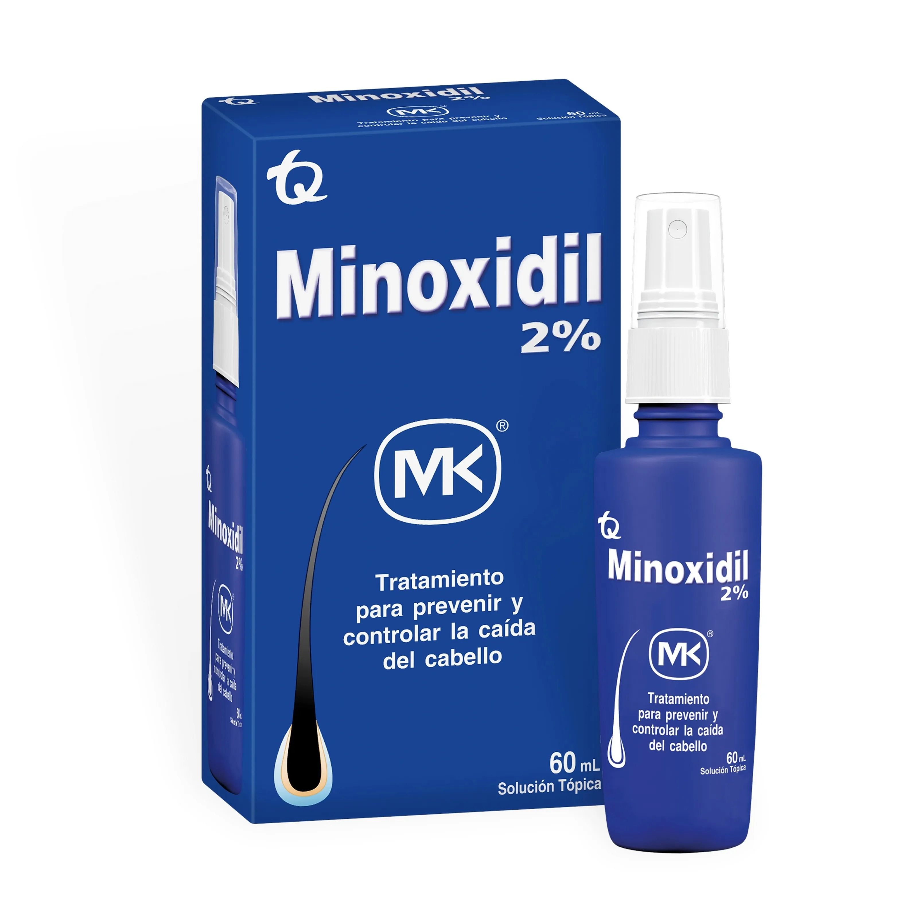 Minoxidil Loción 0.02% 60 ml MK