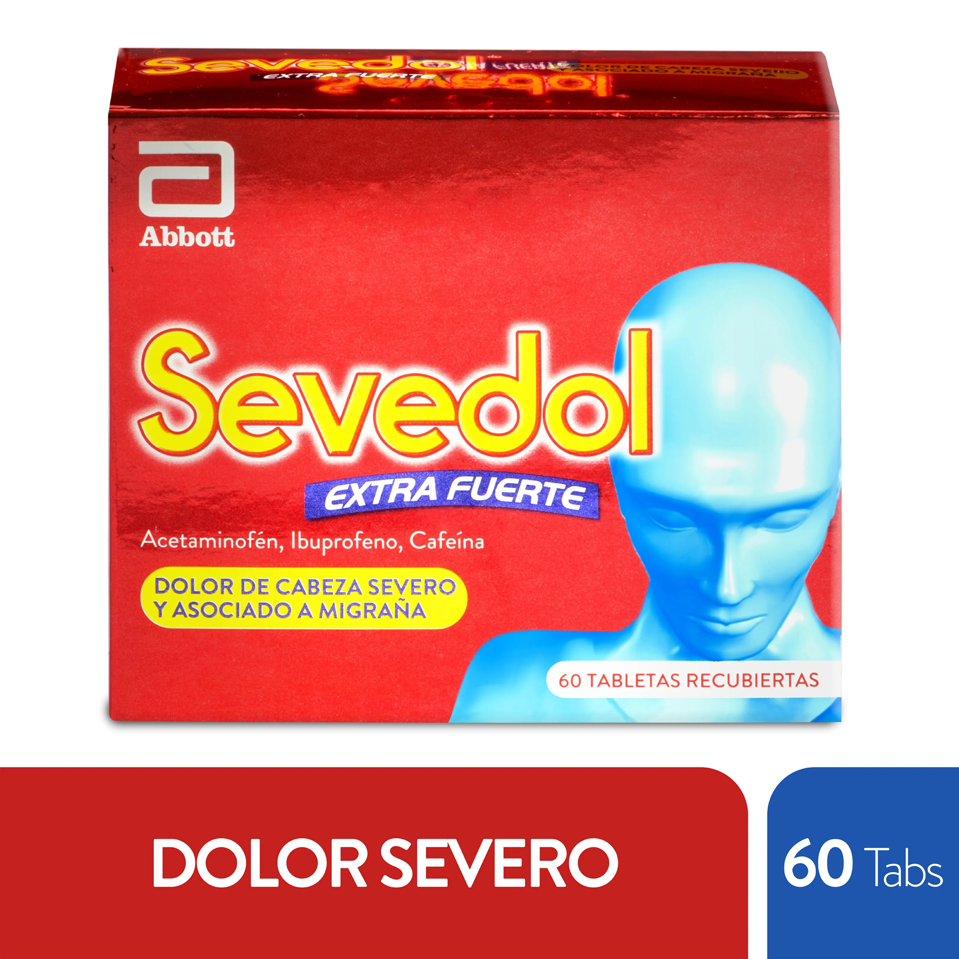 Sevedol Extra Fuerte Caja 60 Tabletas