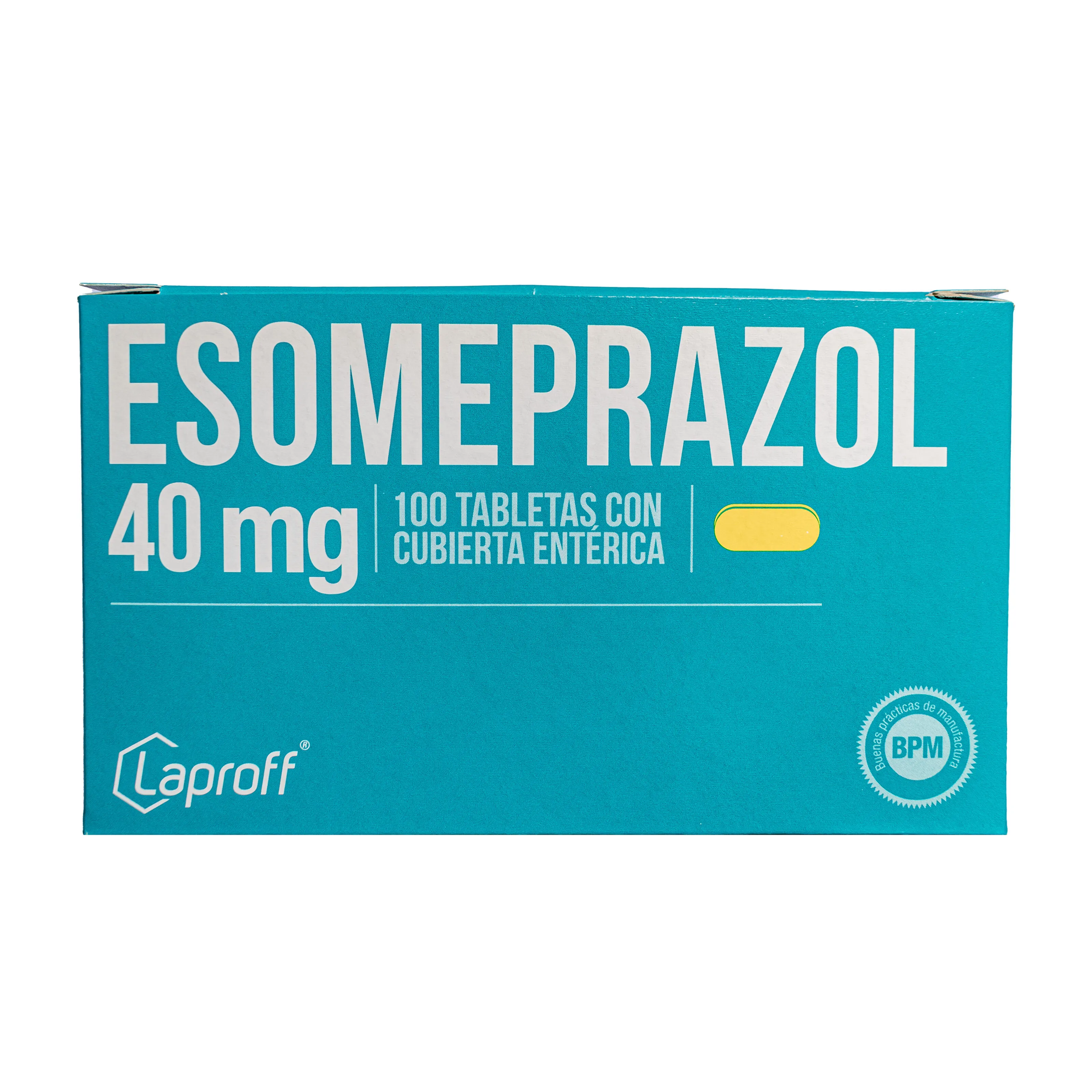 Esomeprazol 40 Mg Caja 100 Tabl Recu Laprof