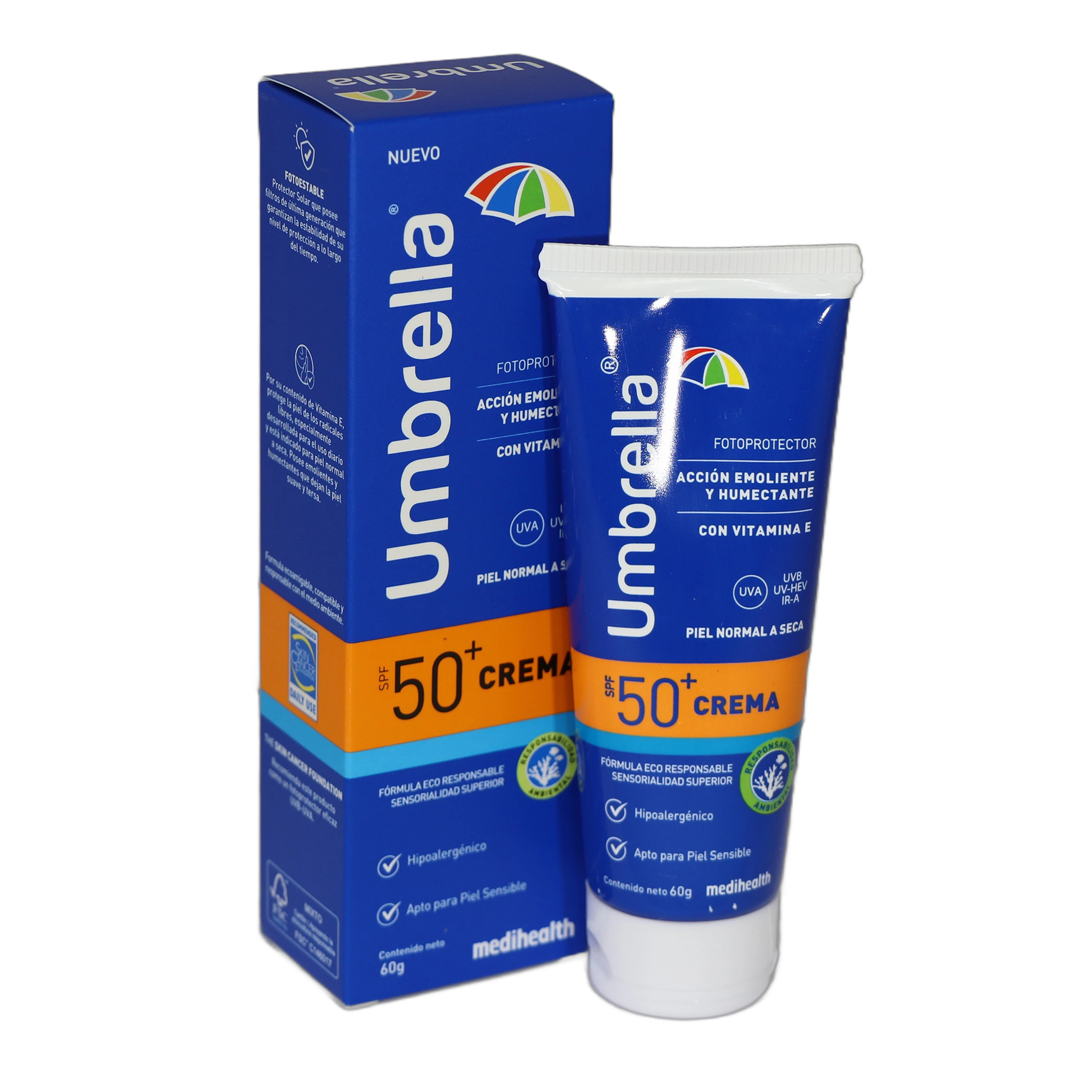 Umbrella Crema Spf 50+60 Gramos