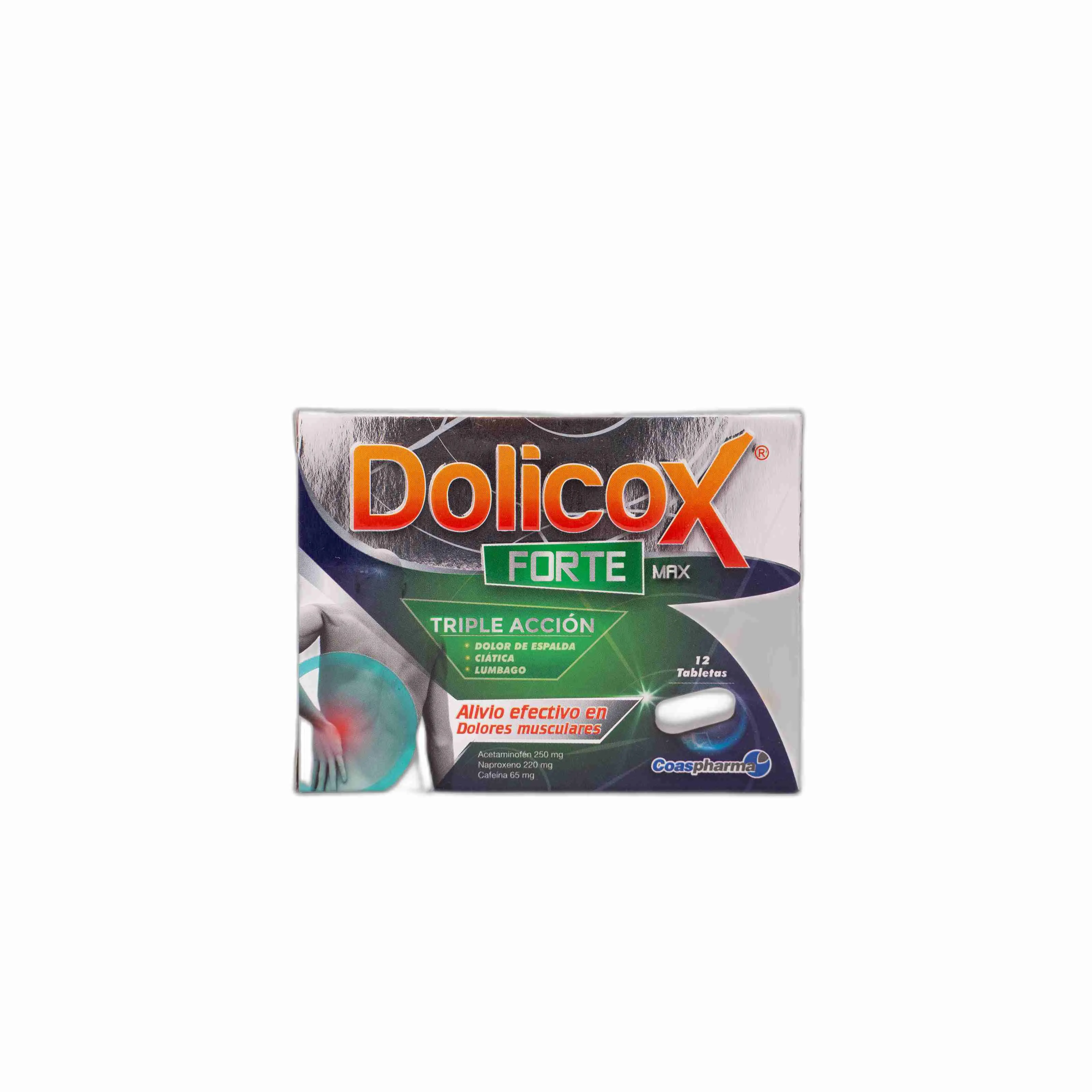Dolicox Forte Max Tabletas 12 Und