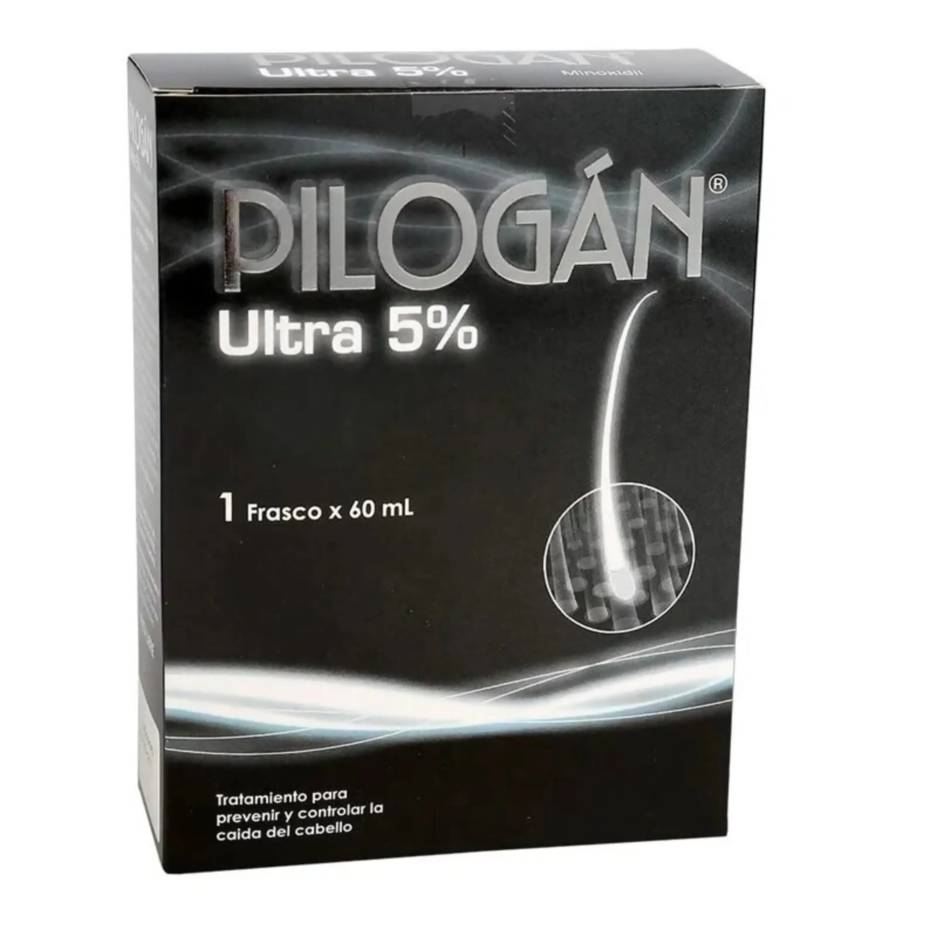 Pilogan Ultra 5% Frasco 60 Ml Locion Euro