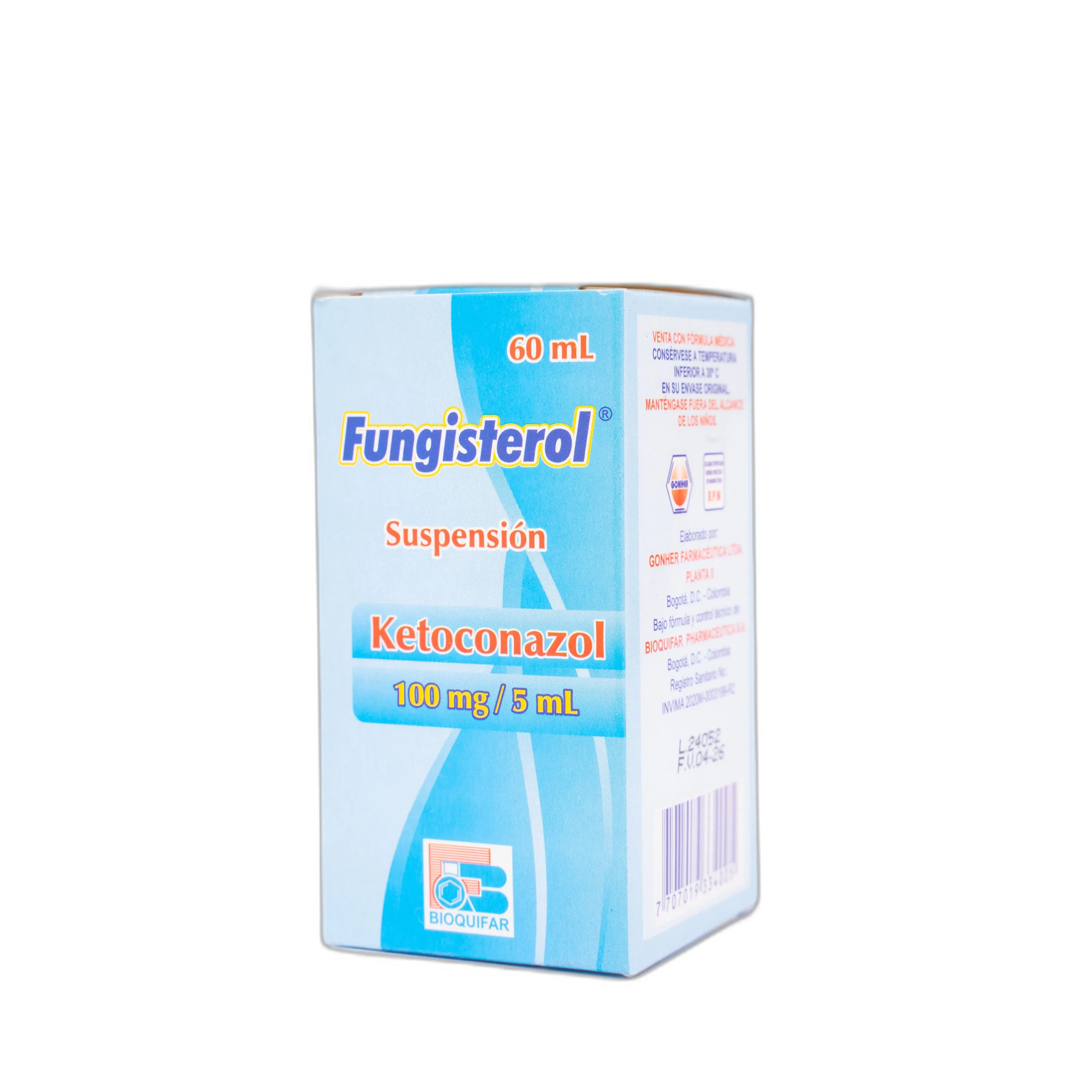 Fungisterol Suspensión 100 mg/5 ml 60 ml