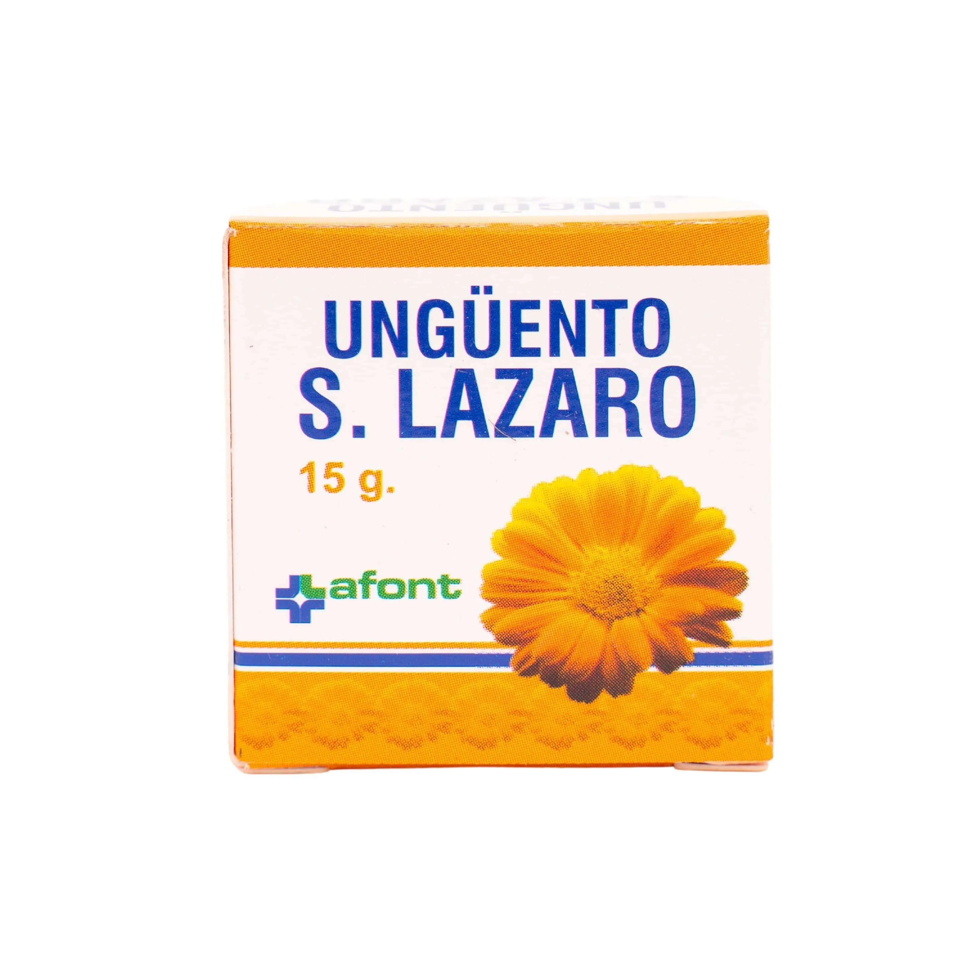 Unguento San Lazaro Lata 15 Gramos Unidad