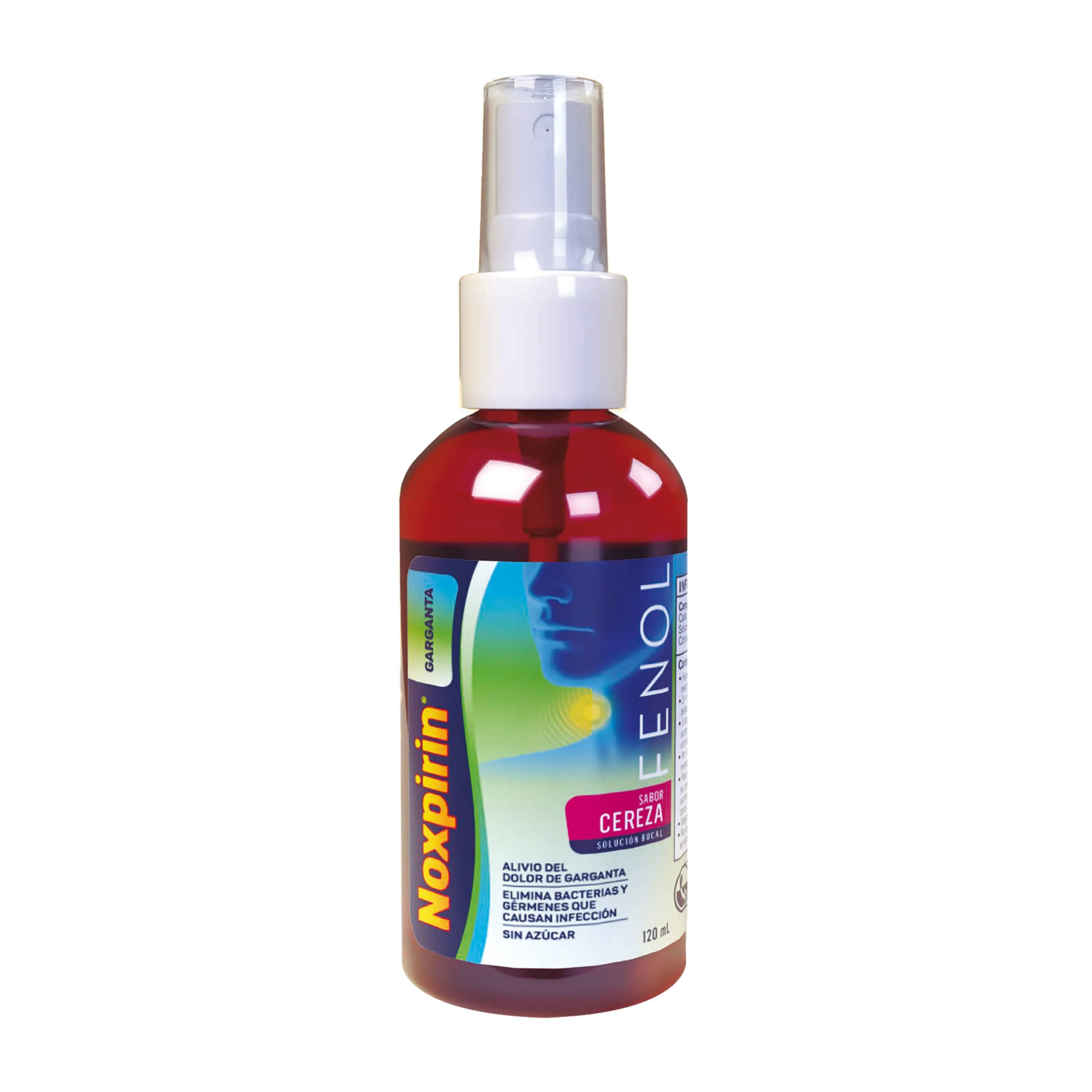 Noxpirin Cereza Spray Frasco 120 Ml