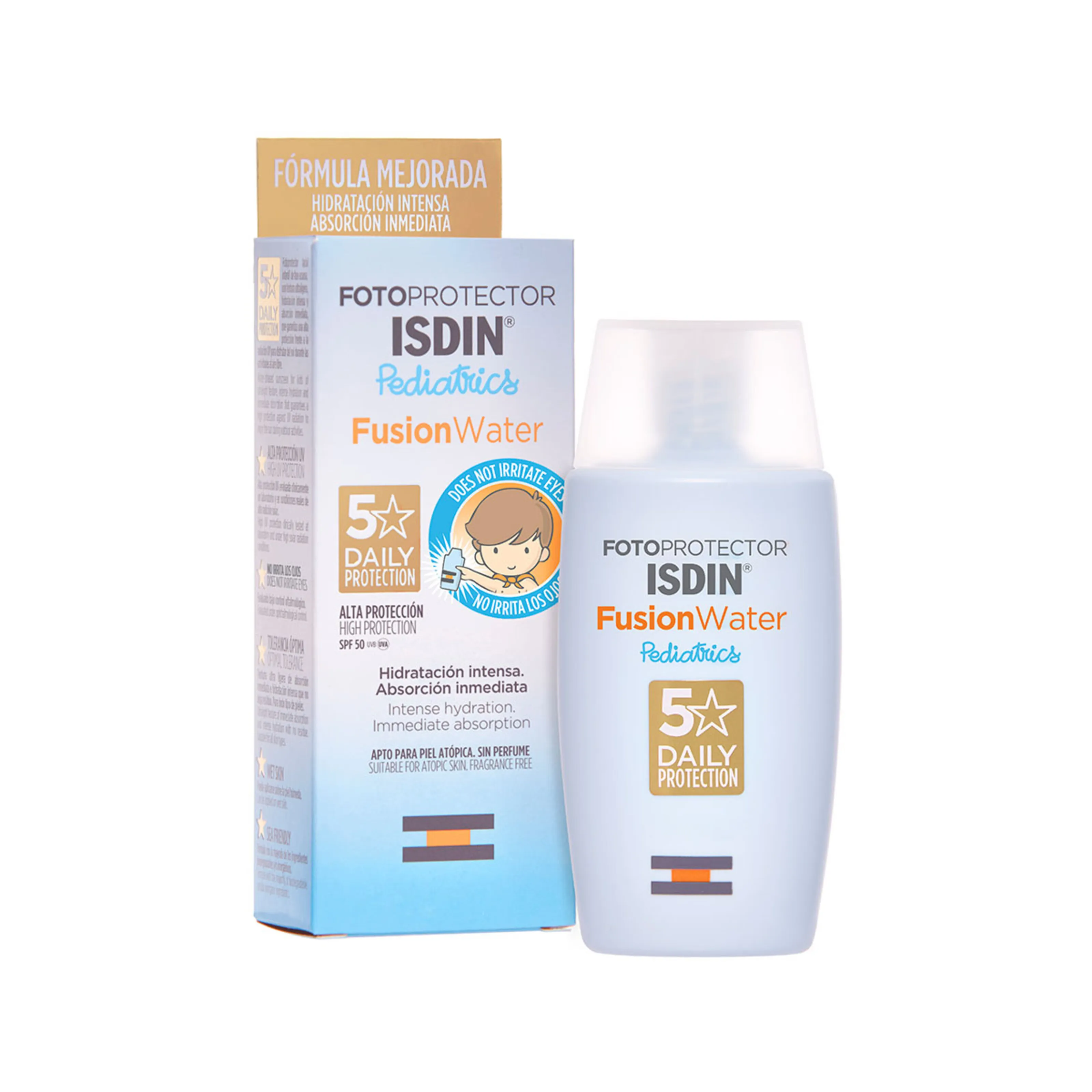 Fotoprotector Fusion Water Pediatrics SPF 50+ 50 ml