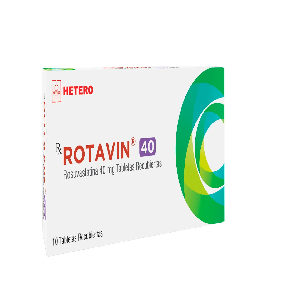 Rotavin 40 Mg Caja Por 30 Tabletas