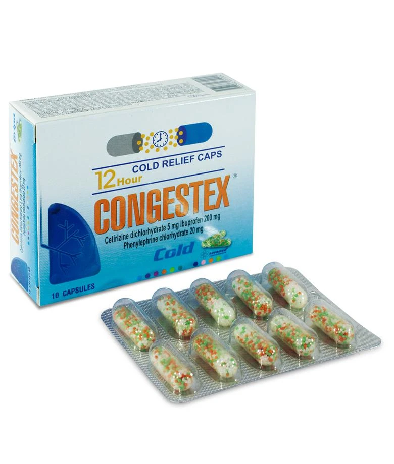 Congestex Gripa 10 Cápsulas