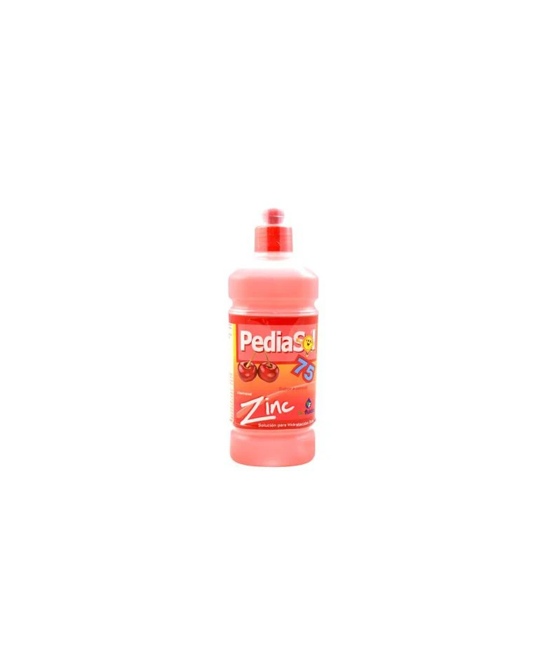 Pediasol 75 Zinc Cereza Frasco 500 Ml